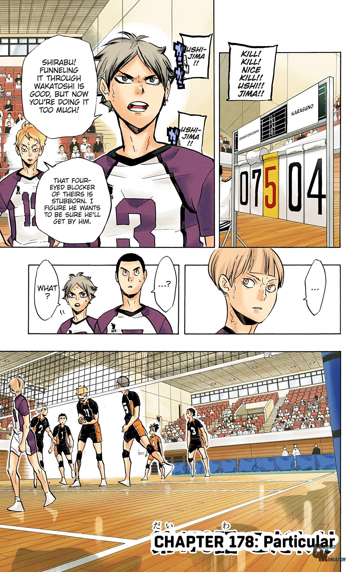 Haikyu!! (Color) Chapter 178