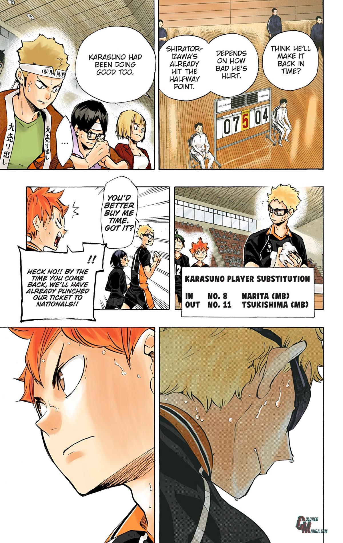 Haikyu!! (Color) Chapter 178
