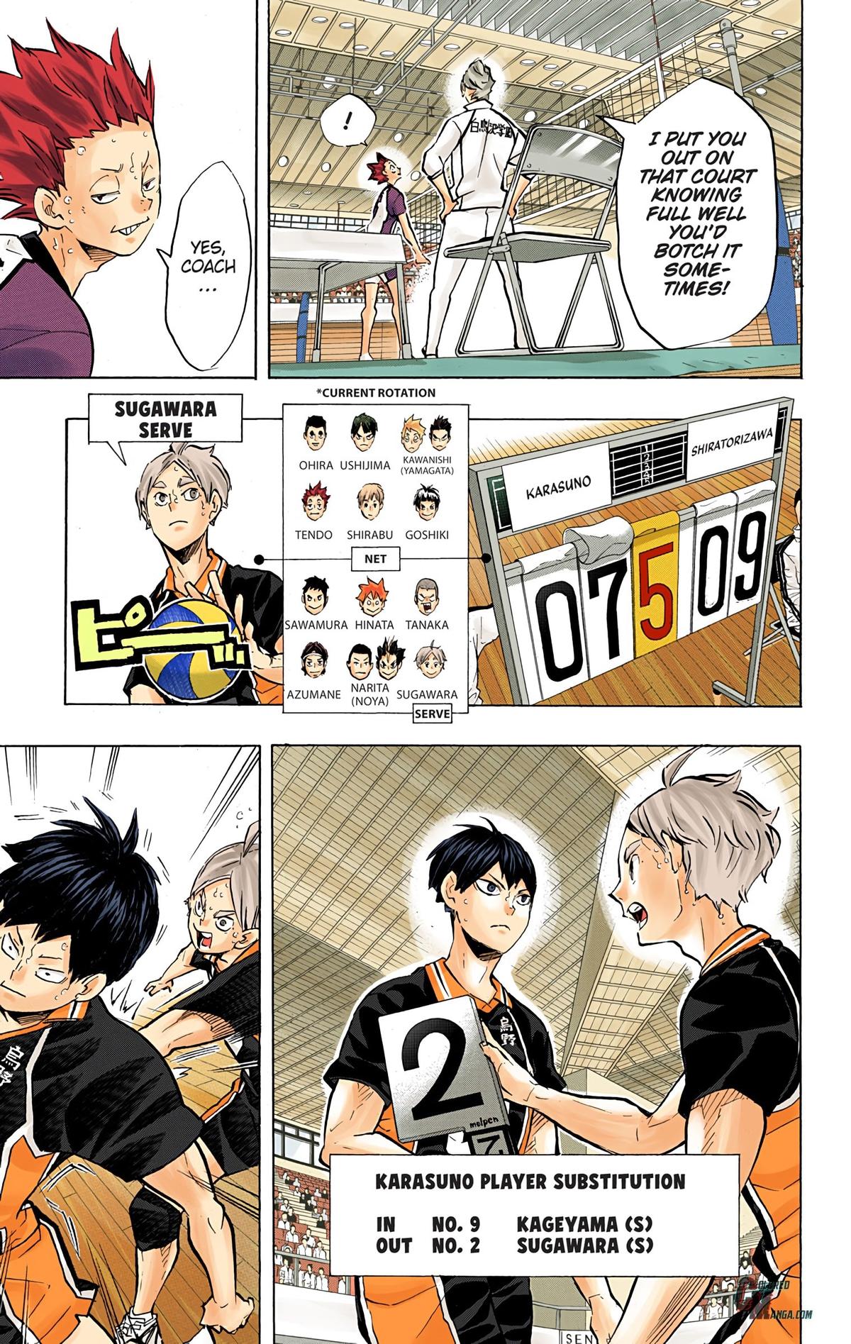 Haikyu!! (Color) Chapter 180