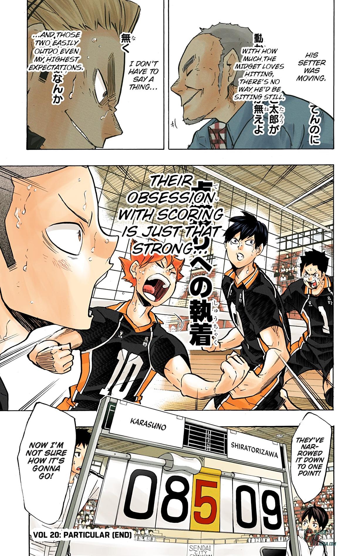 Haikyu!! (Color) Chapter 180