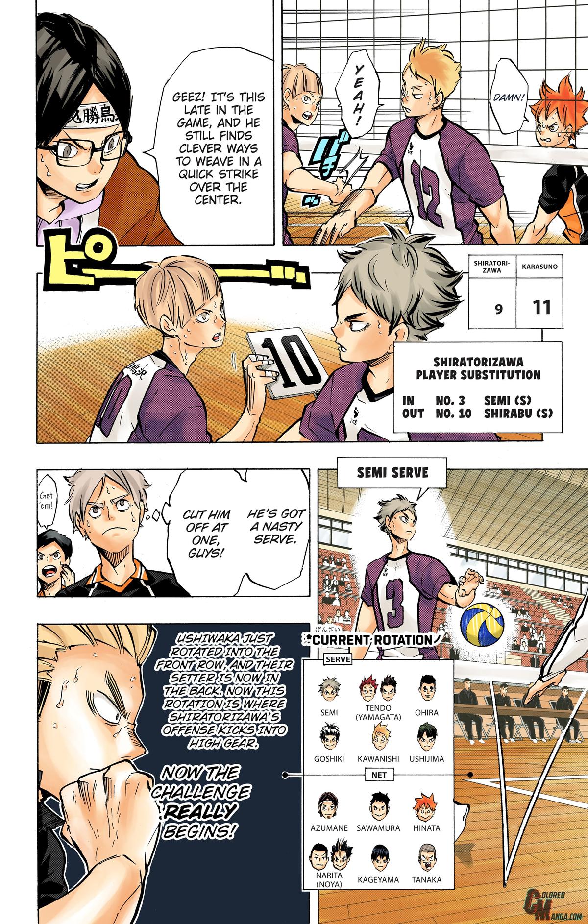 Haikyu!! (Color) Chapter 181