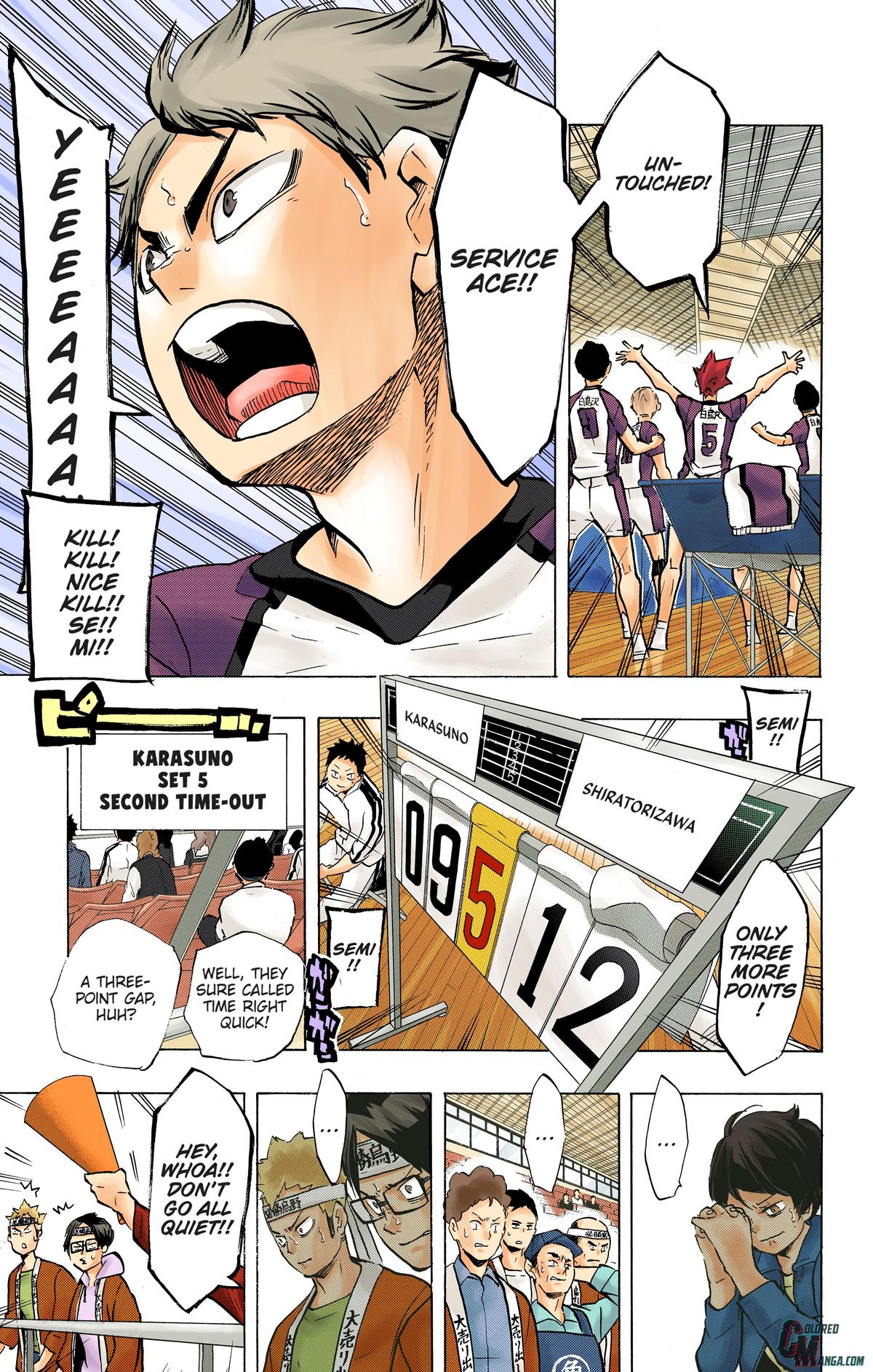 Haikyu!! (Color) Chapter 181