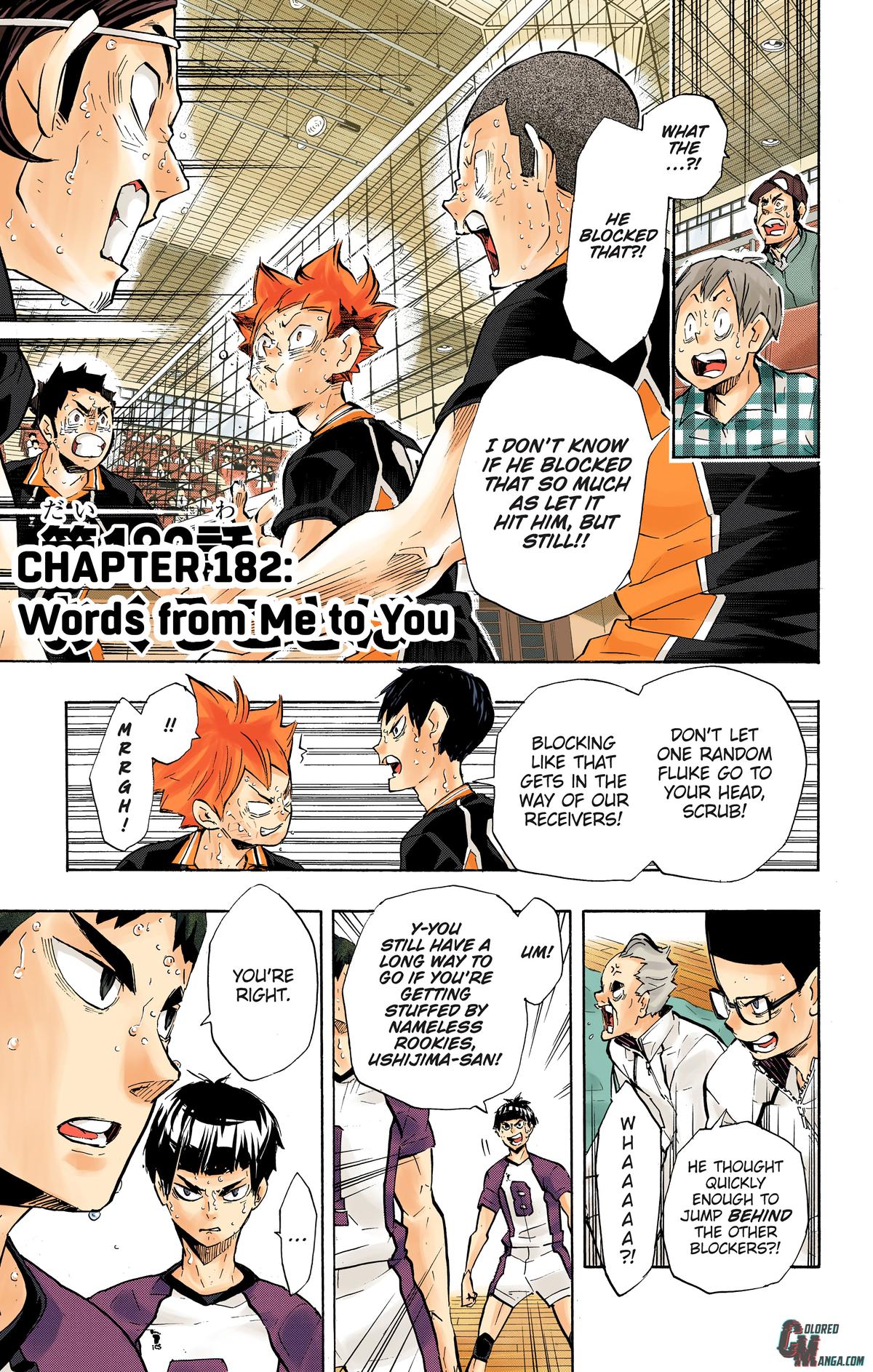 Haikyu!! (Color) Chapter 182