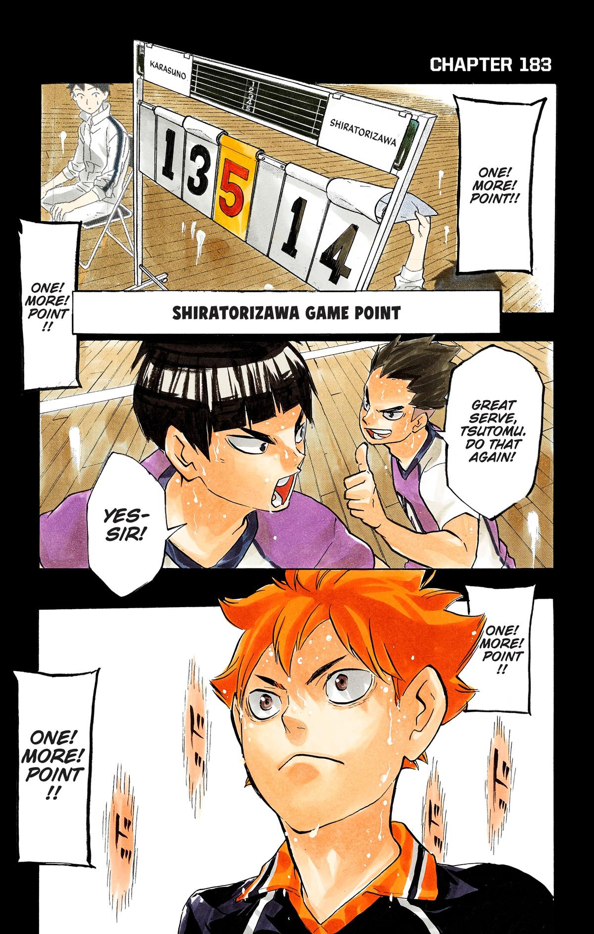 Haikyu!! (Color) Chapter 183