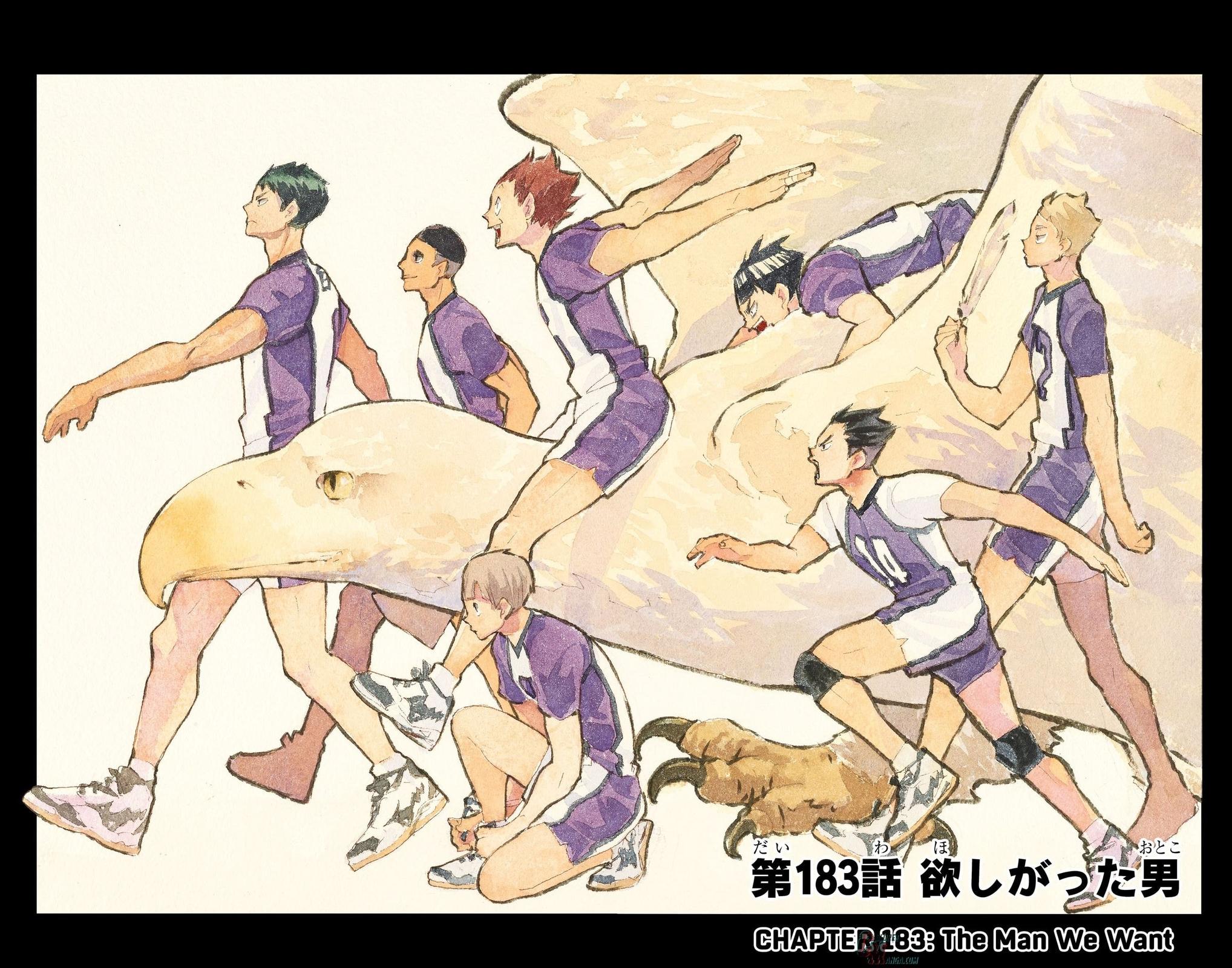 Haikyu!! (Color) Chapter 183