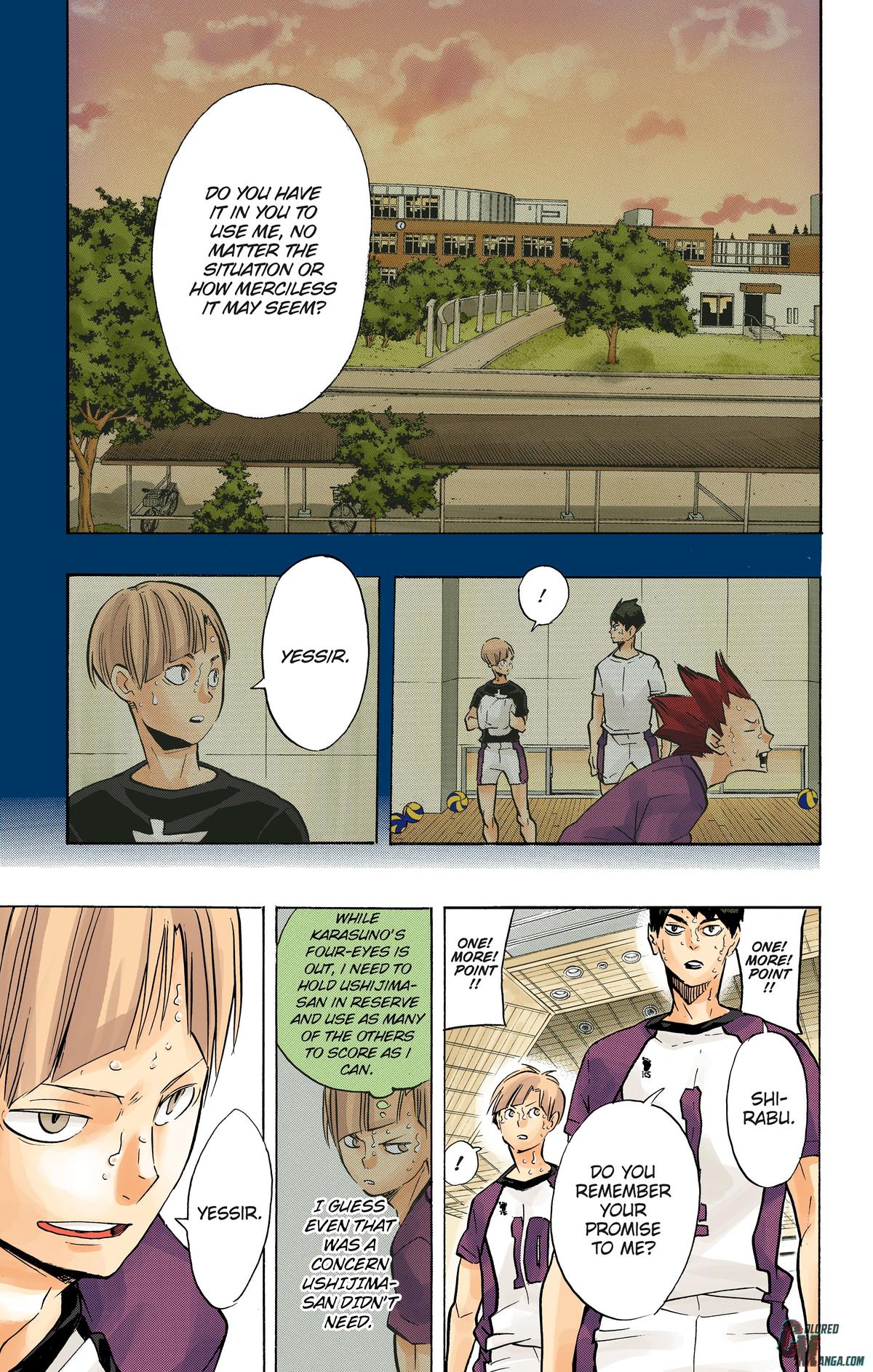 Haikyu!! (Color) Chapter 183