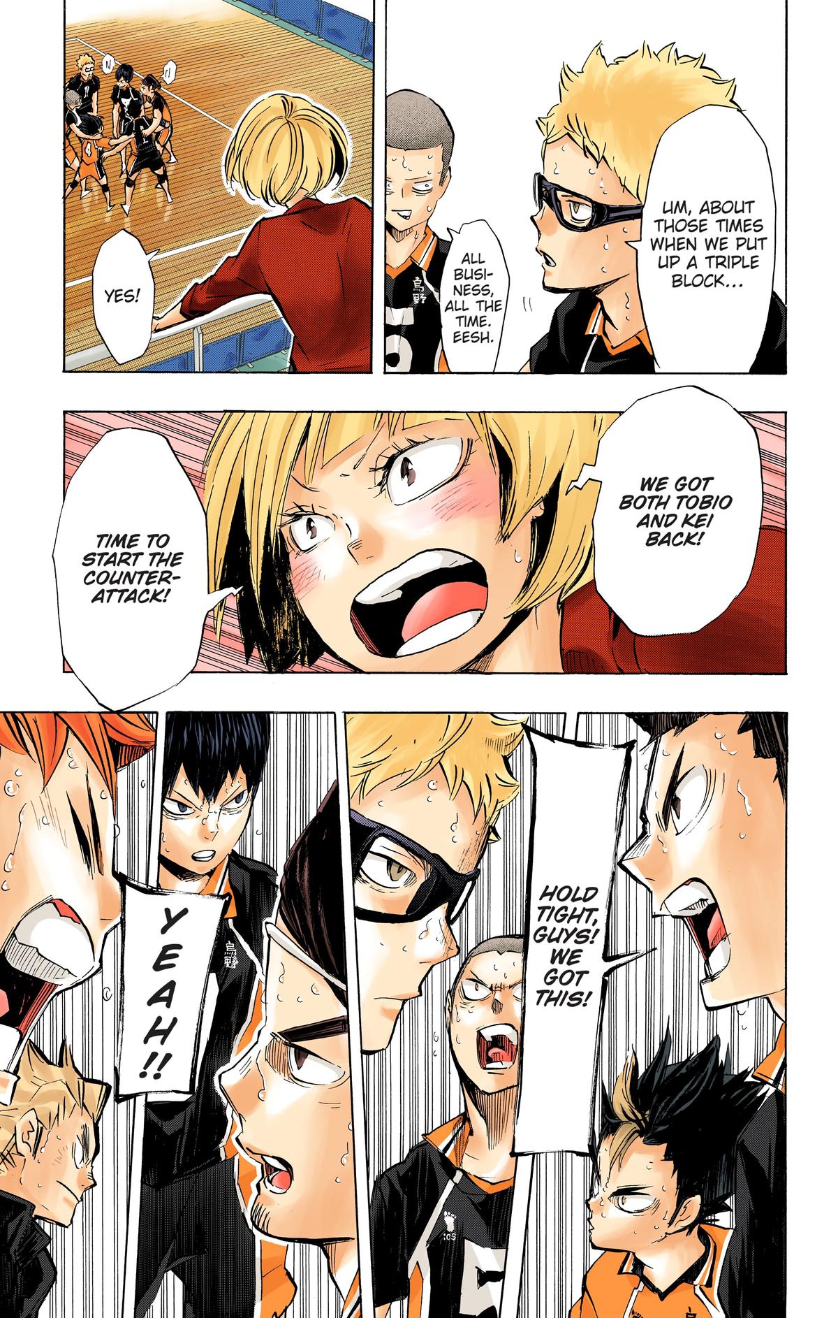Haikyu!! (Color) Chapter 184