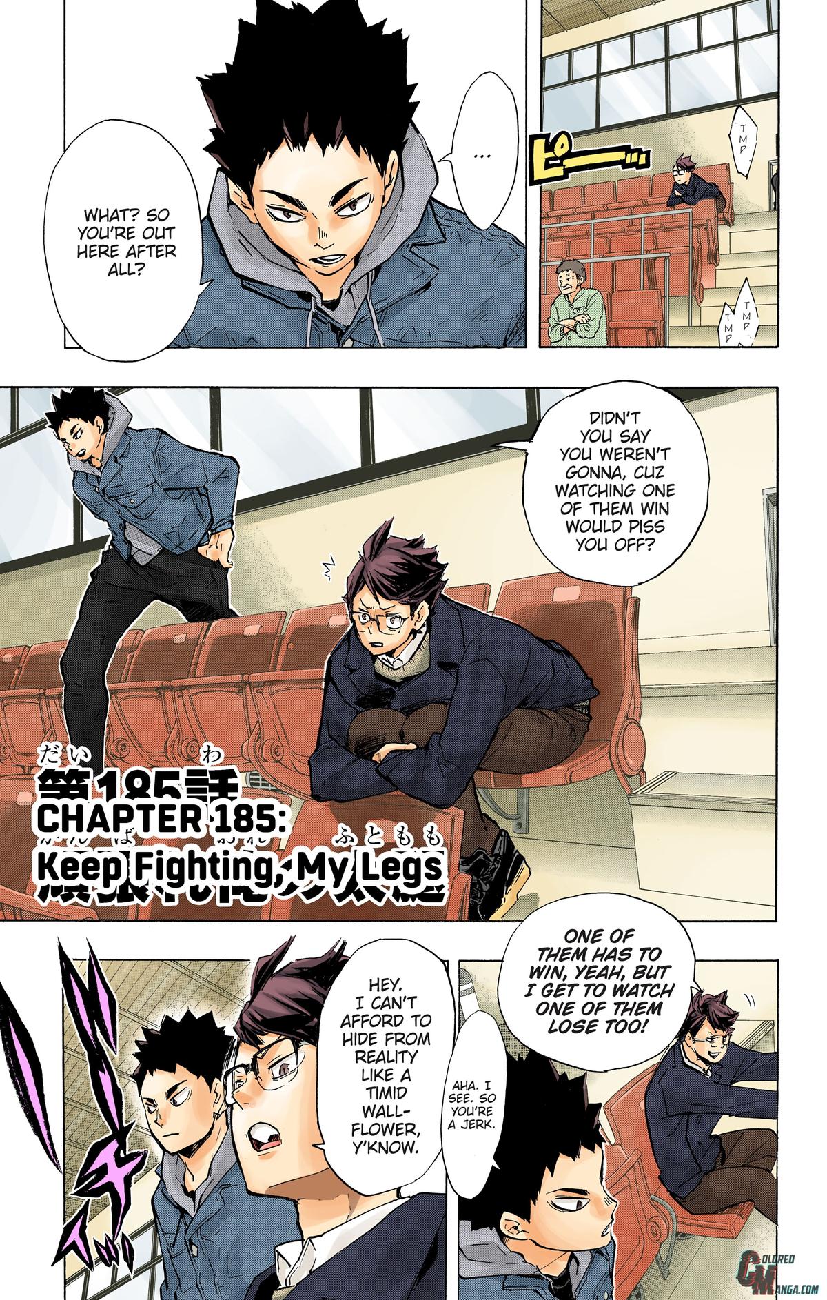 Haikyu!! (Color) Chapter 185