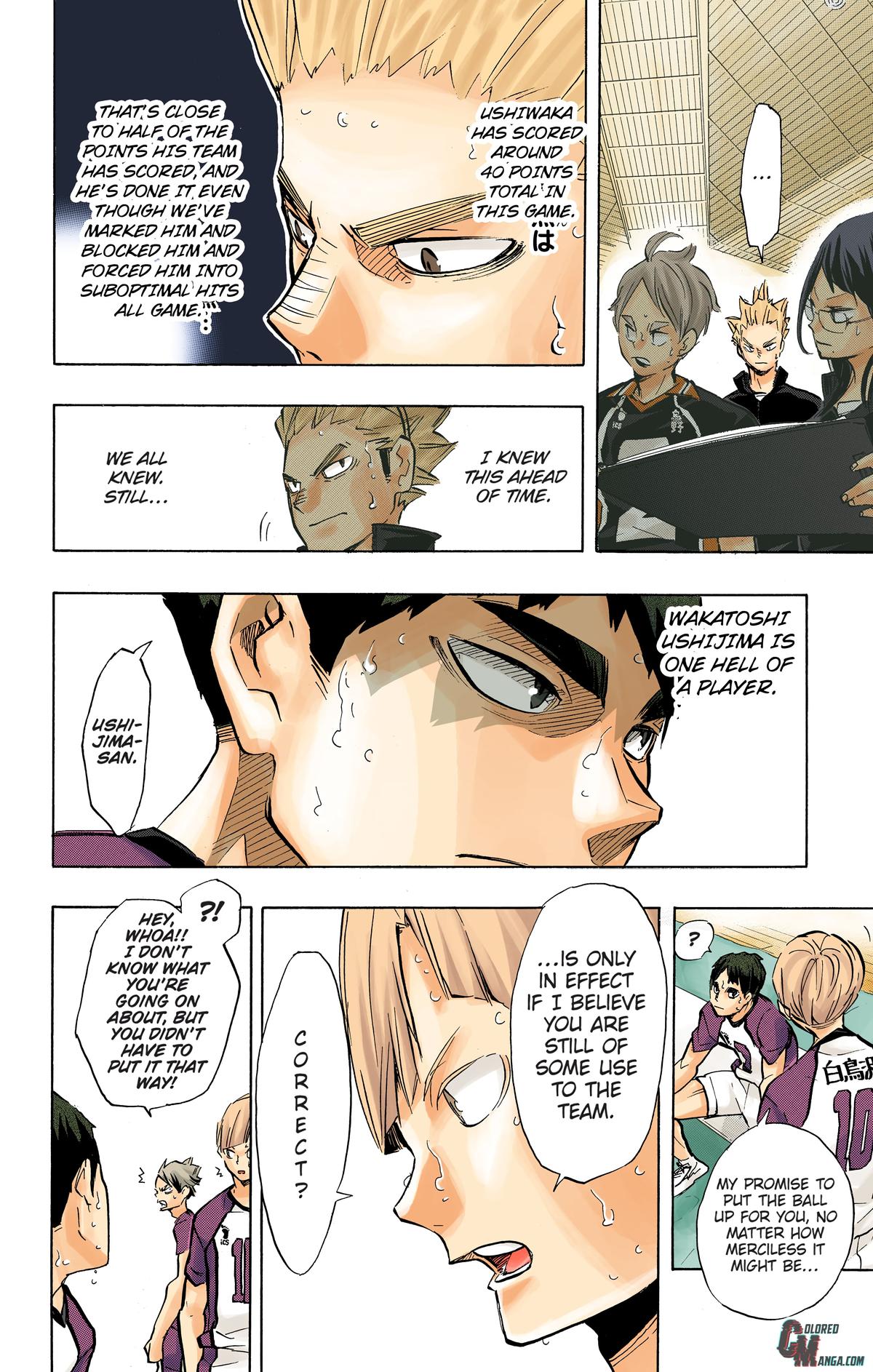 Haikyu!! (Color) Chapter 185
