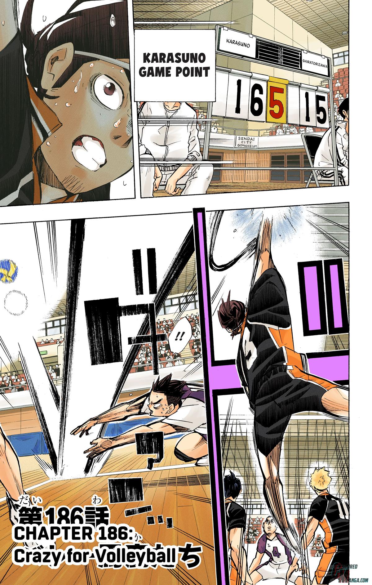 Haikyu!! (Color) Chapter 186