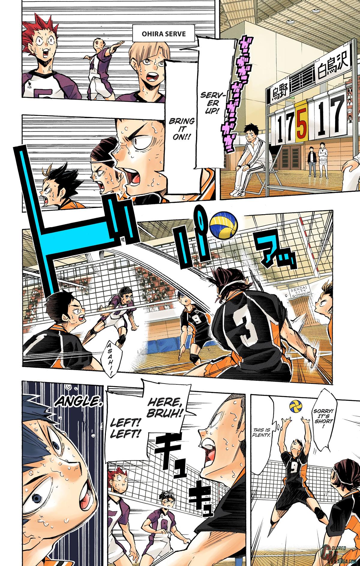 Haikyu!! (Color) Chapter 186