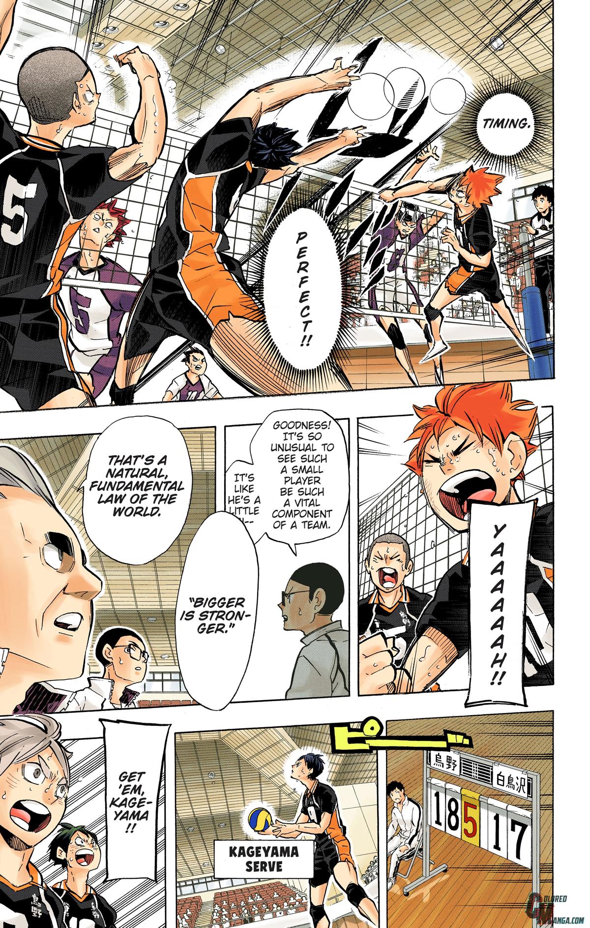 Haikyu!! (Color) Chapter 186