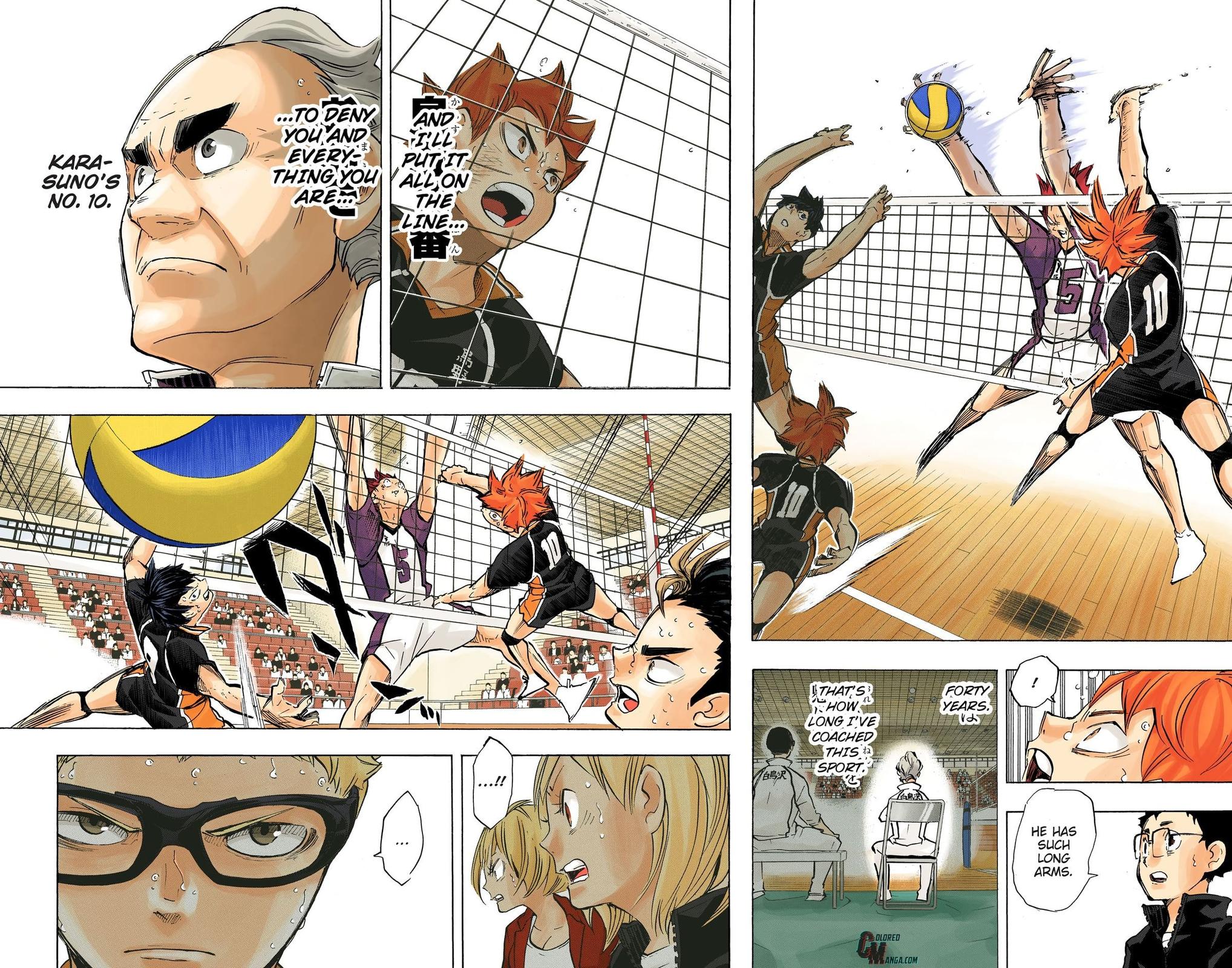 Haikyu!! (Color) Chapter 186