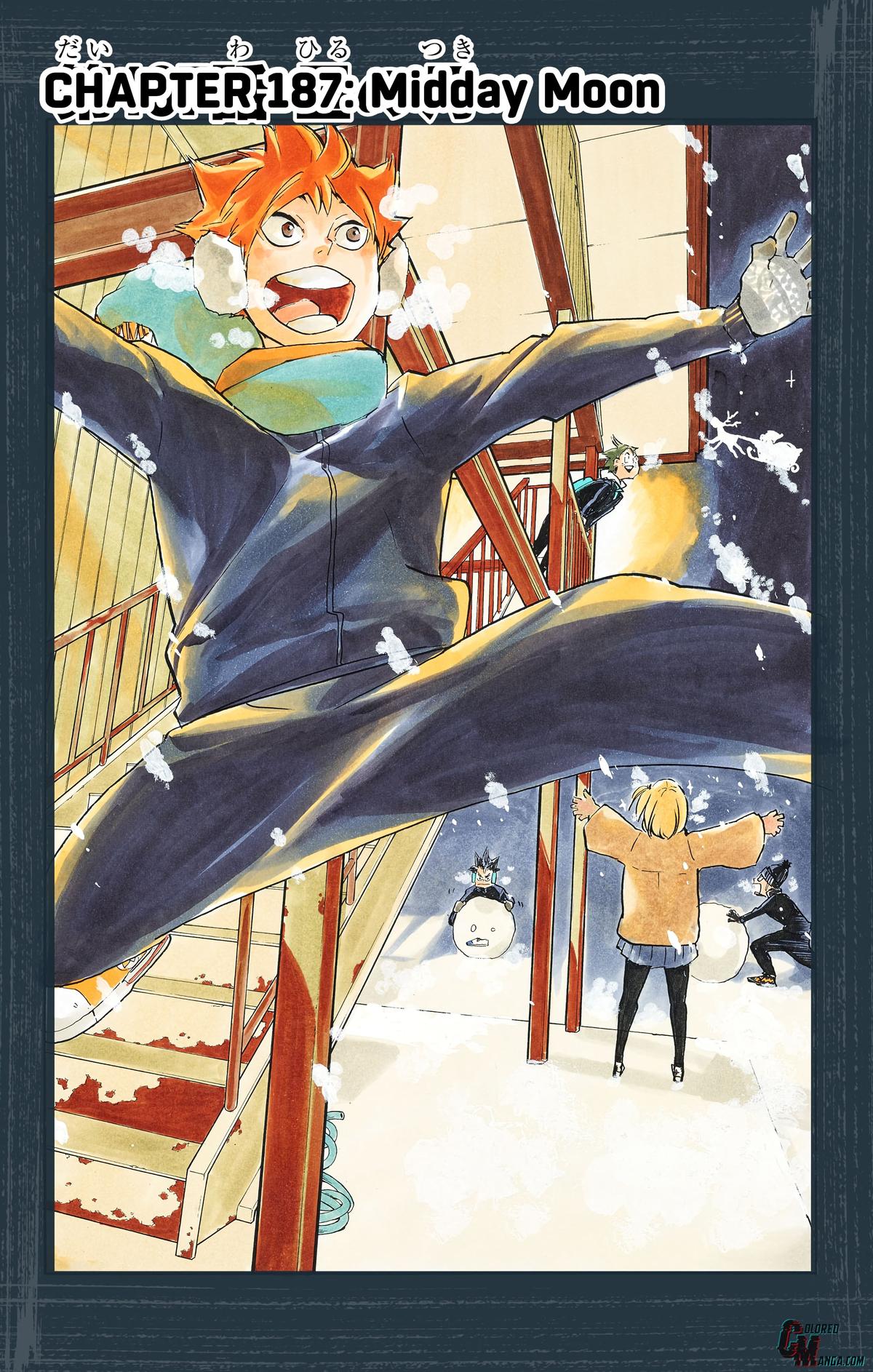 Haikyu!! (Color) Chapter 187