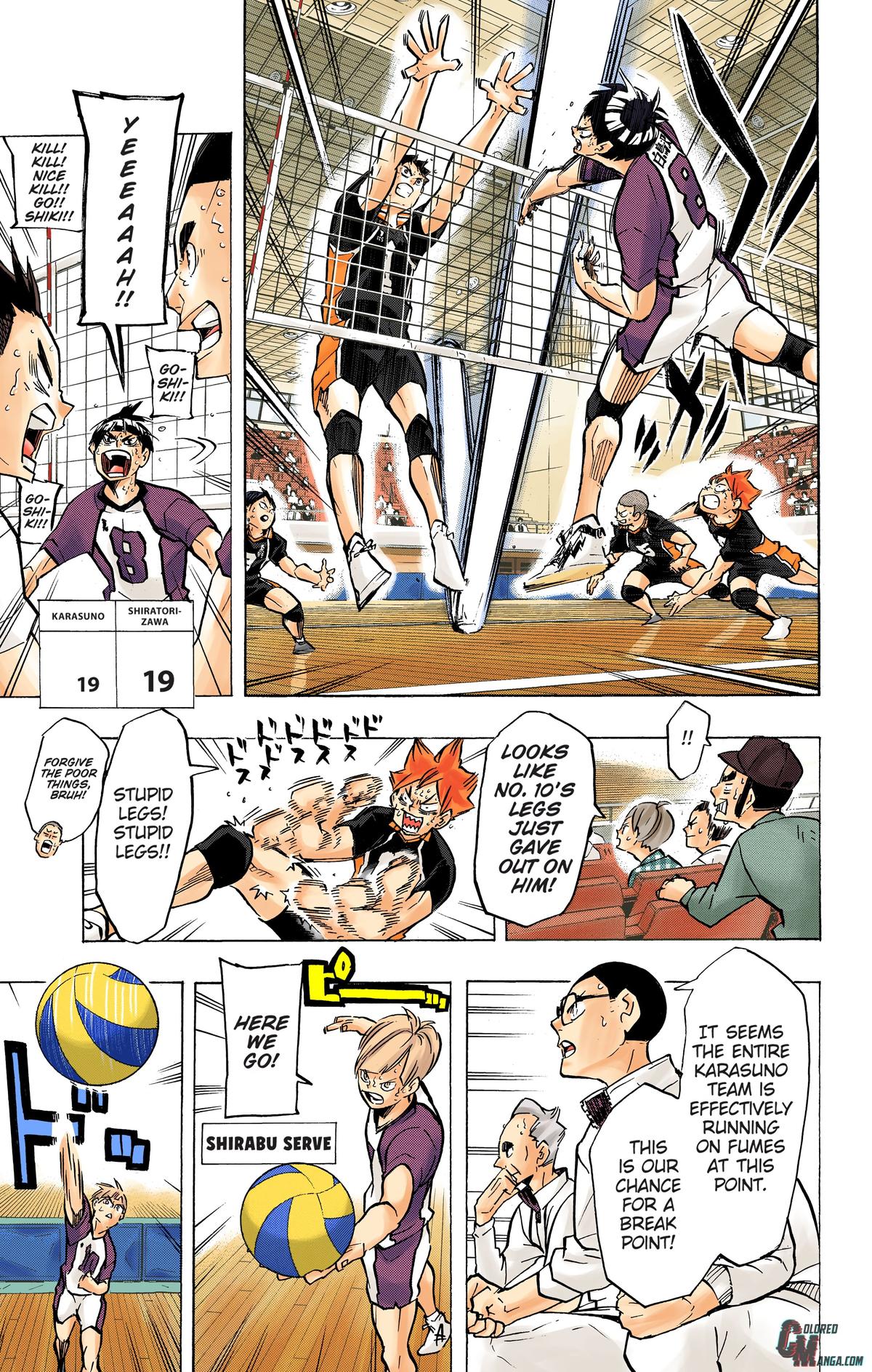 Haikyu!! (Color) Chapter 187