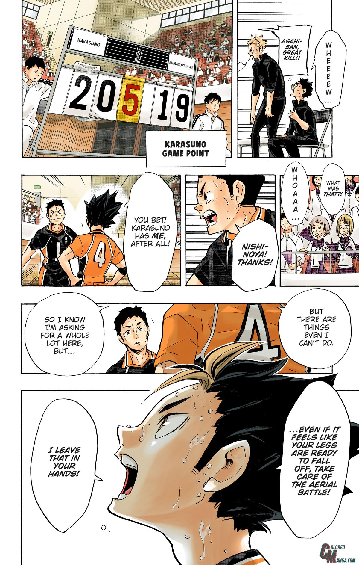 Haikyu!! (Color) Chapter 187