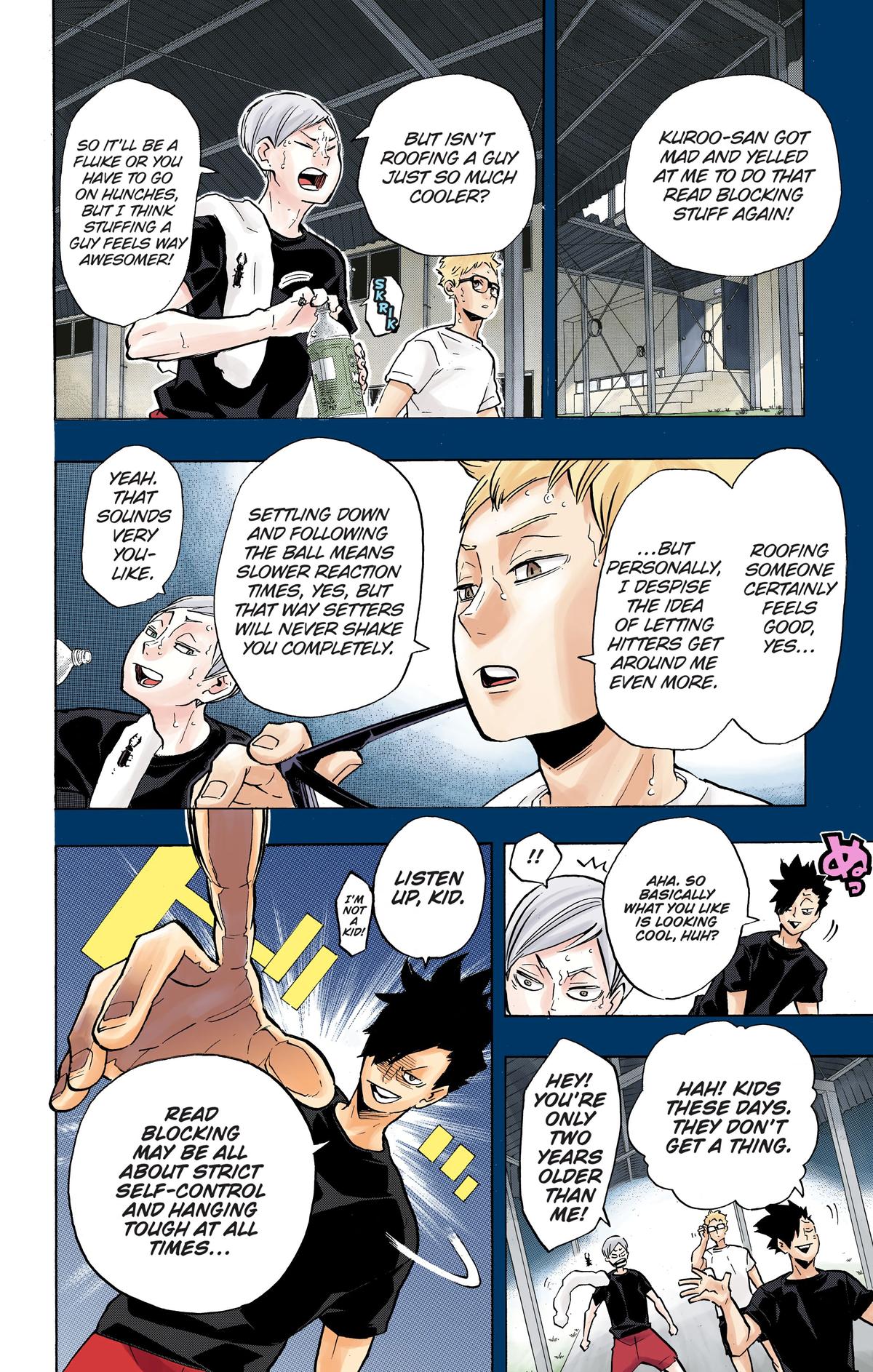 Haikyu!! (Color) Chapter 187