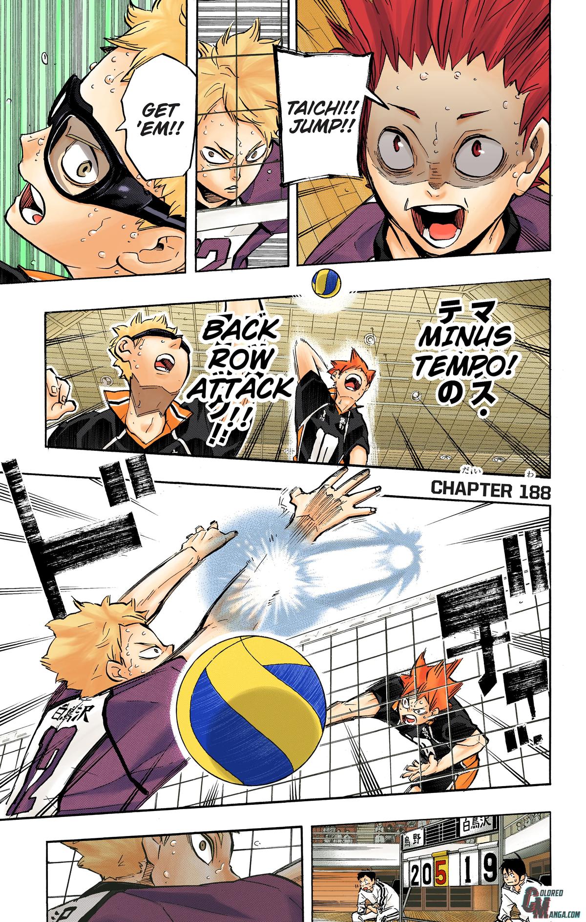 Haikyu!! (Color) Chapter 188