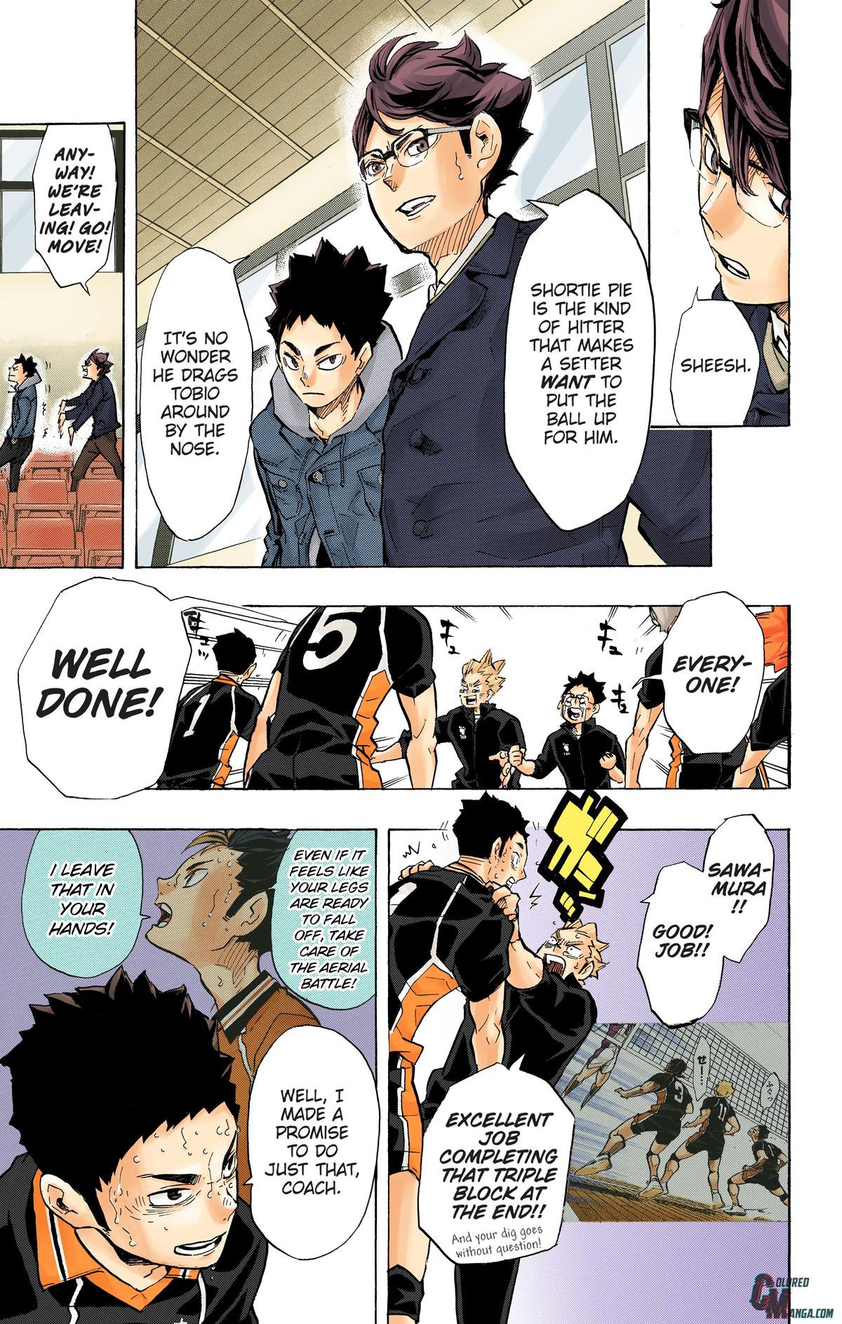 Haikyu!! (Color) Chapter 189
