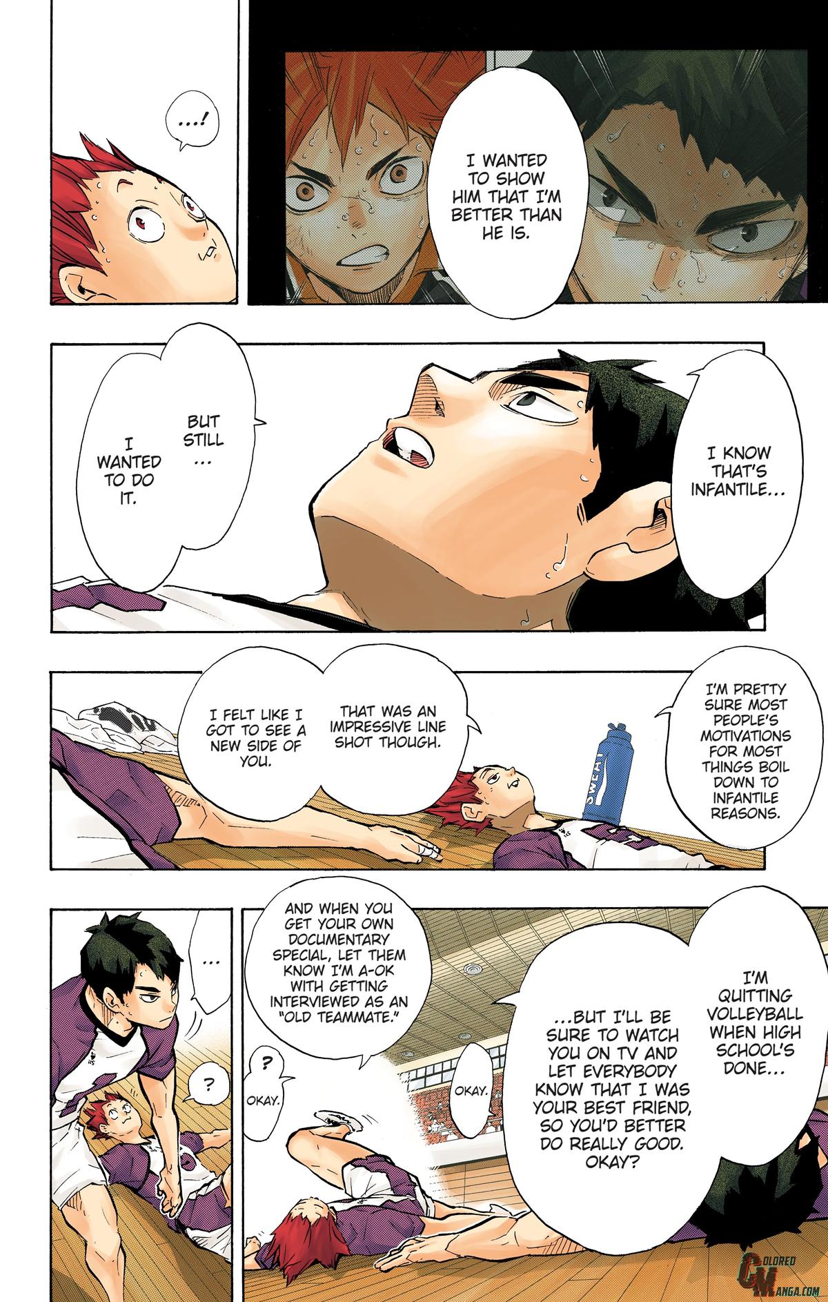 Haikyu!! (Color) Chapter 189