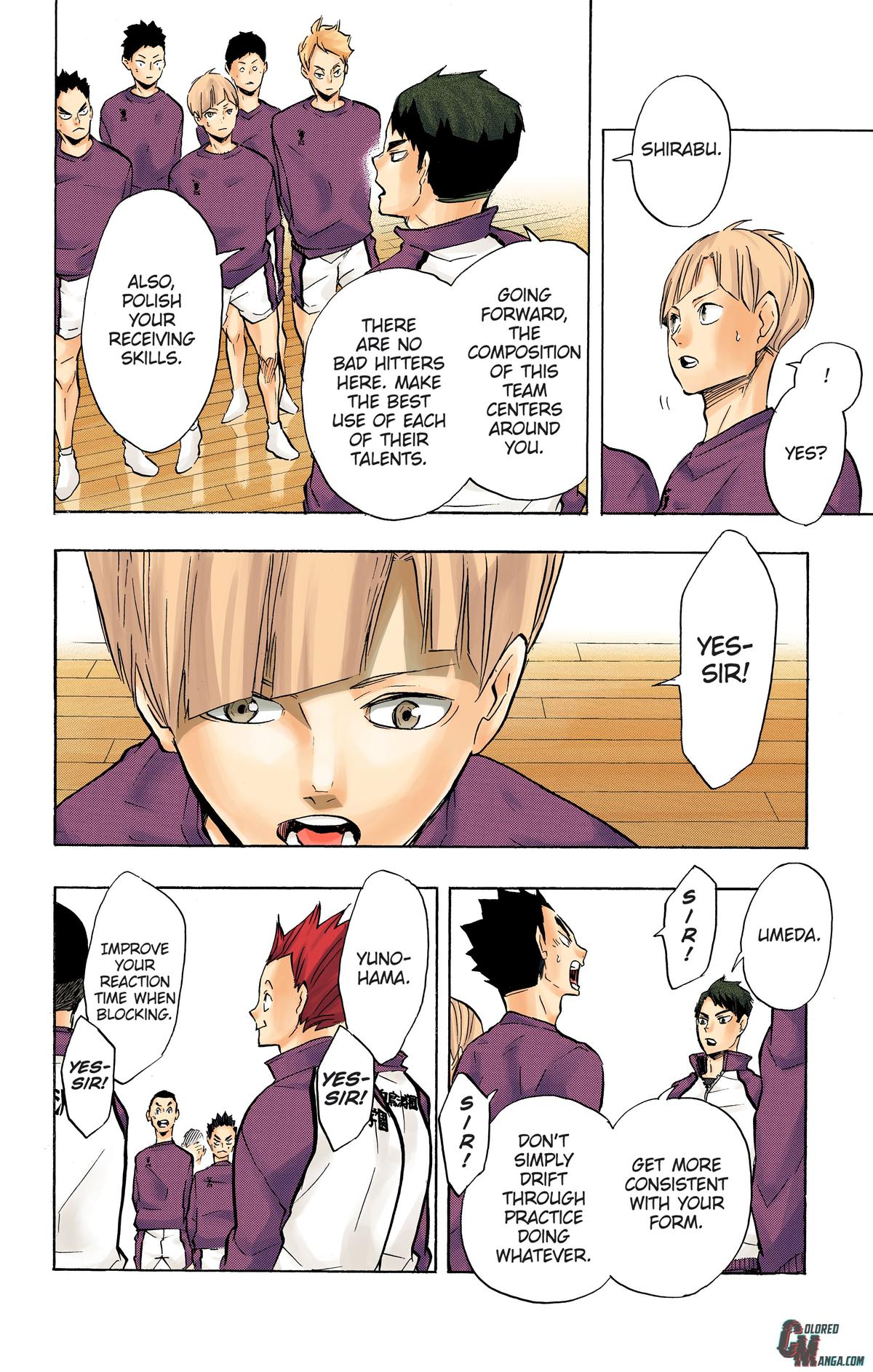 Haikyu!! (Color) Chapter 190