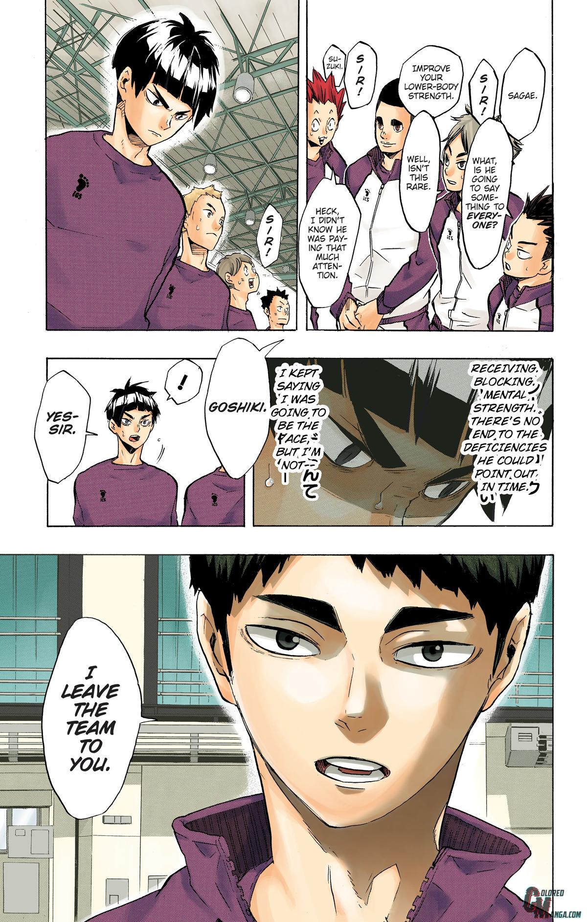 Haikyu!! (Color) Chapter 190