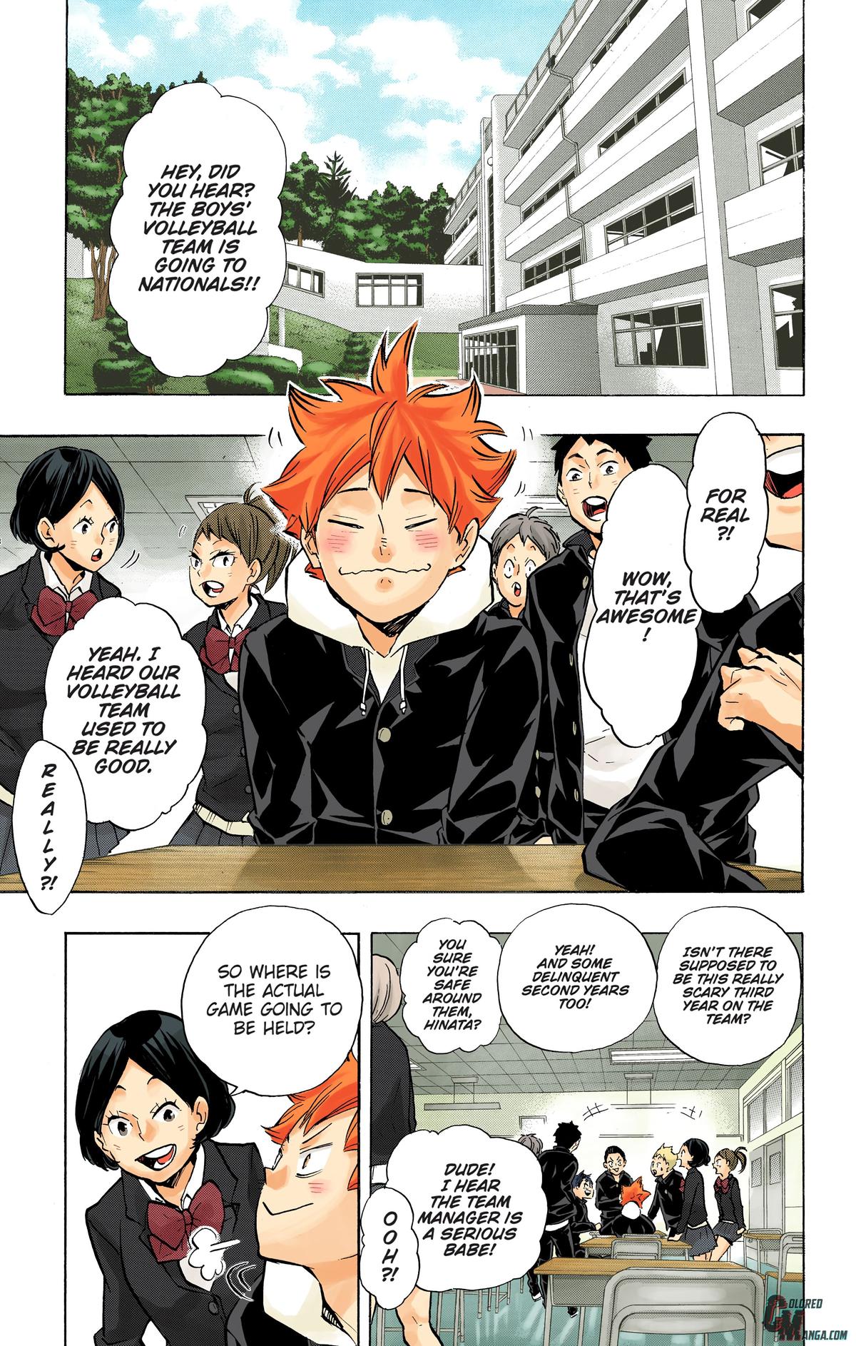Haikyu!! (Color) Chapter 190