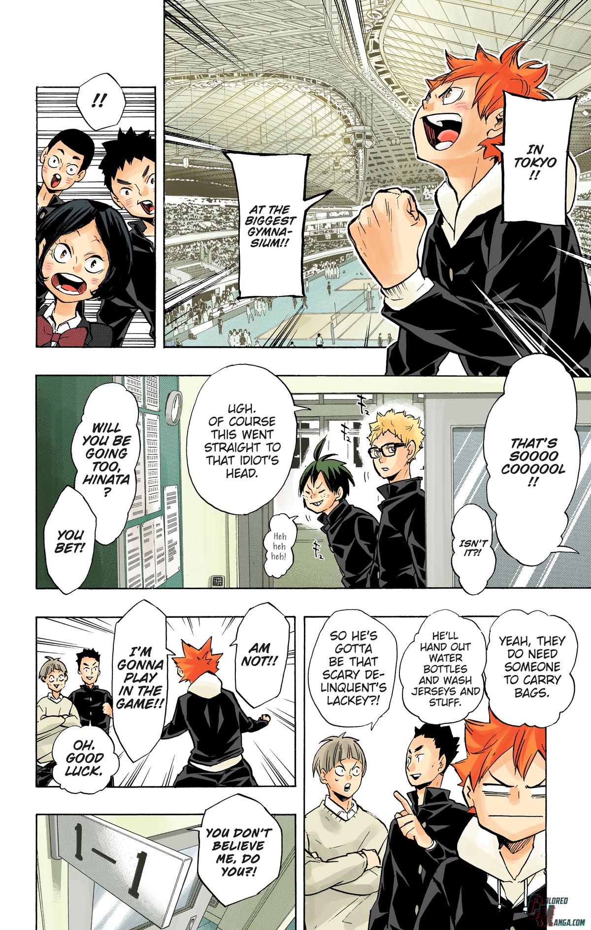 Haikyu!! (Color) Chapter 190