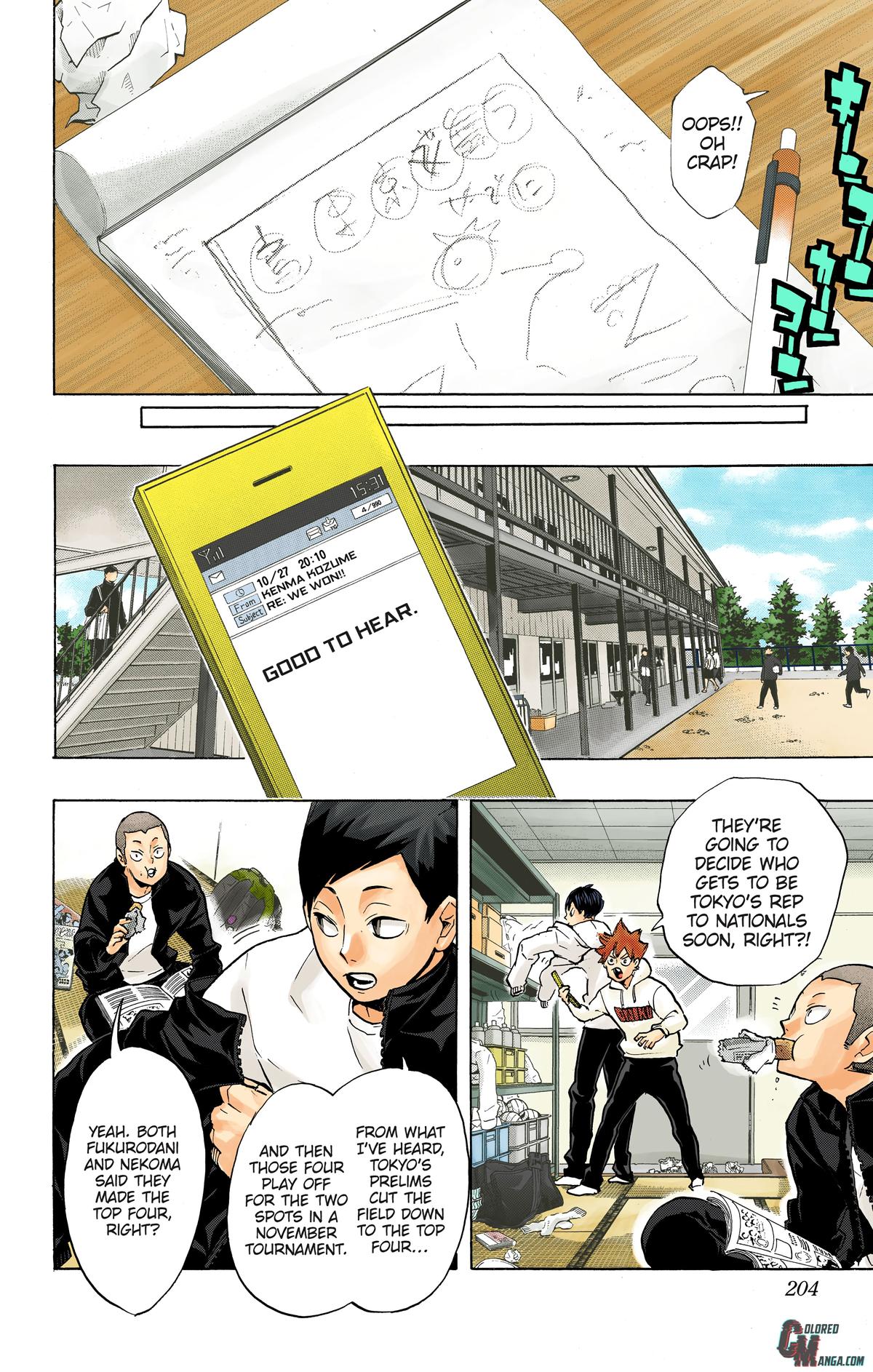 Haikyu!! (Color) Chapter 190
