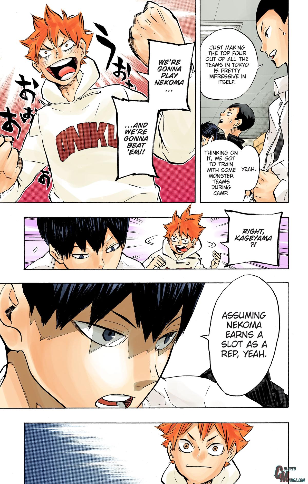Haikyu!! (Color) Chapter 190