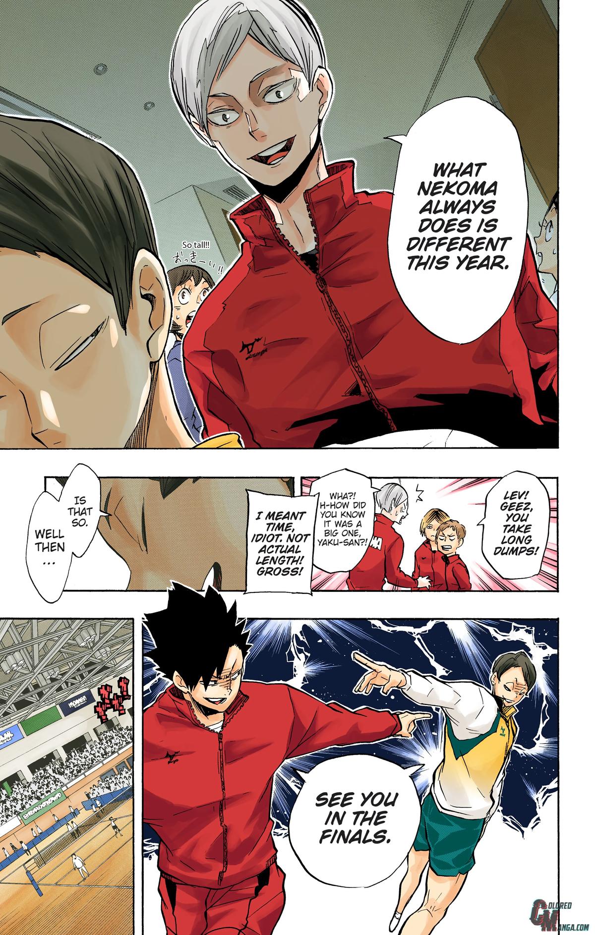 Haikyu!! (Color) Chapter 190