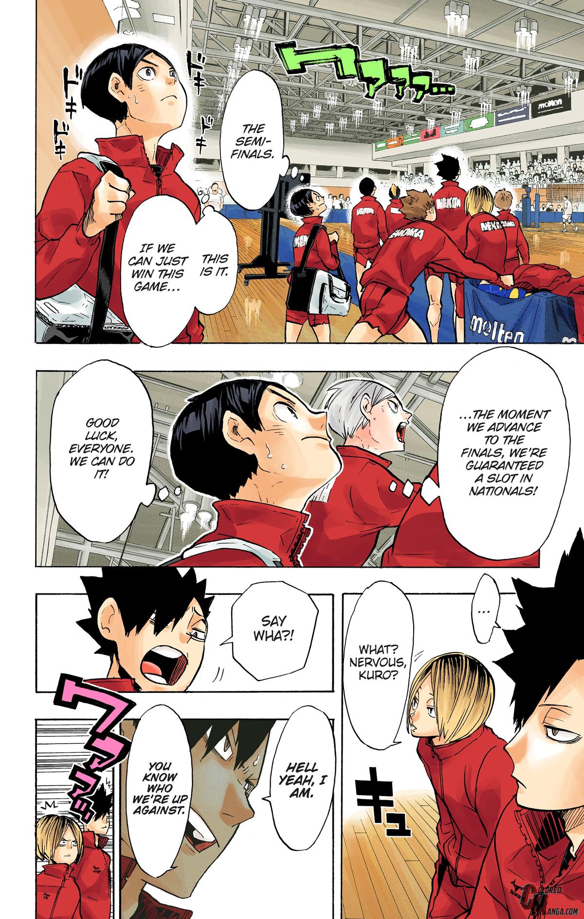Haikyu!! (Color) Chapter 190