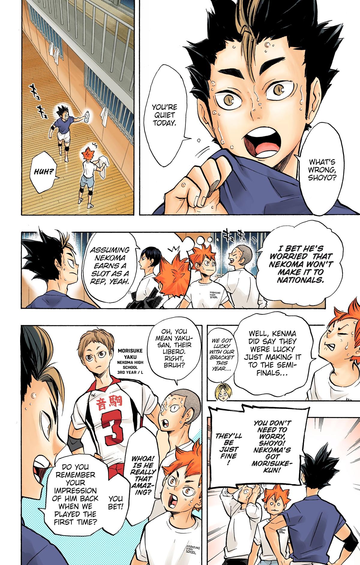 Haikyu!! (Color) Chapter 191