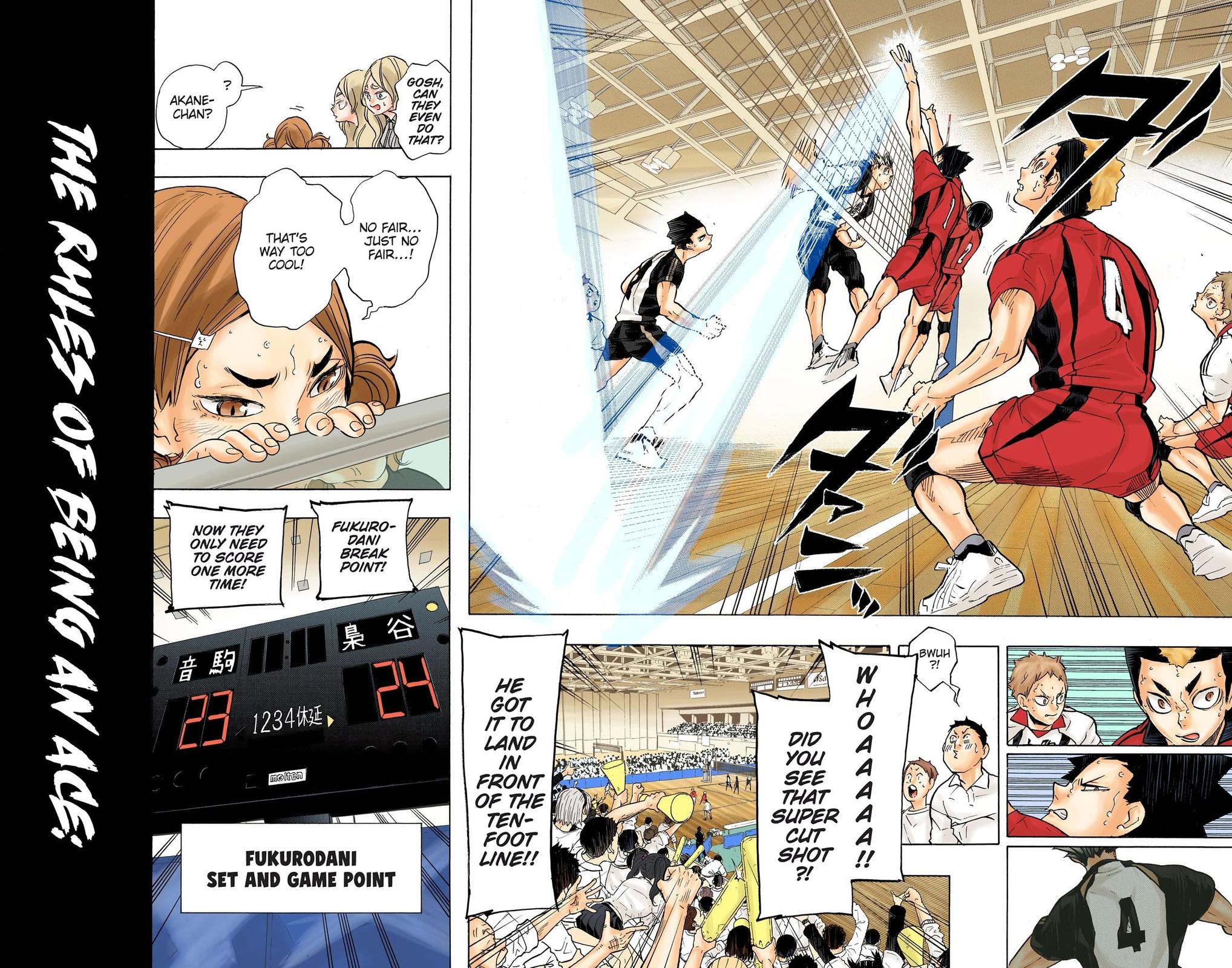 Haikyu!! (Color) Chapter 195