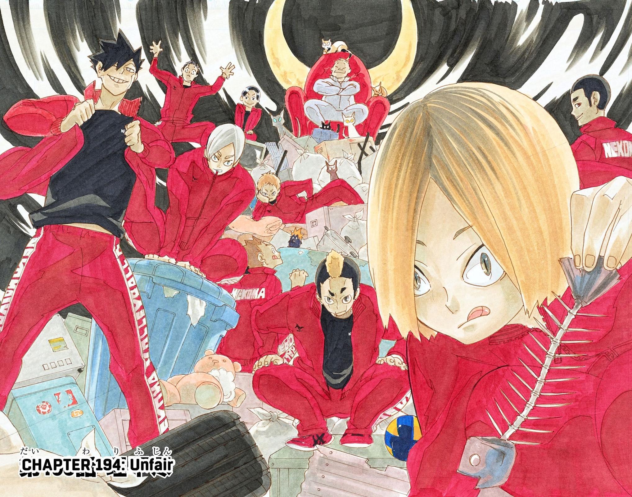 Haikyu!! (Color) Chapter 198