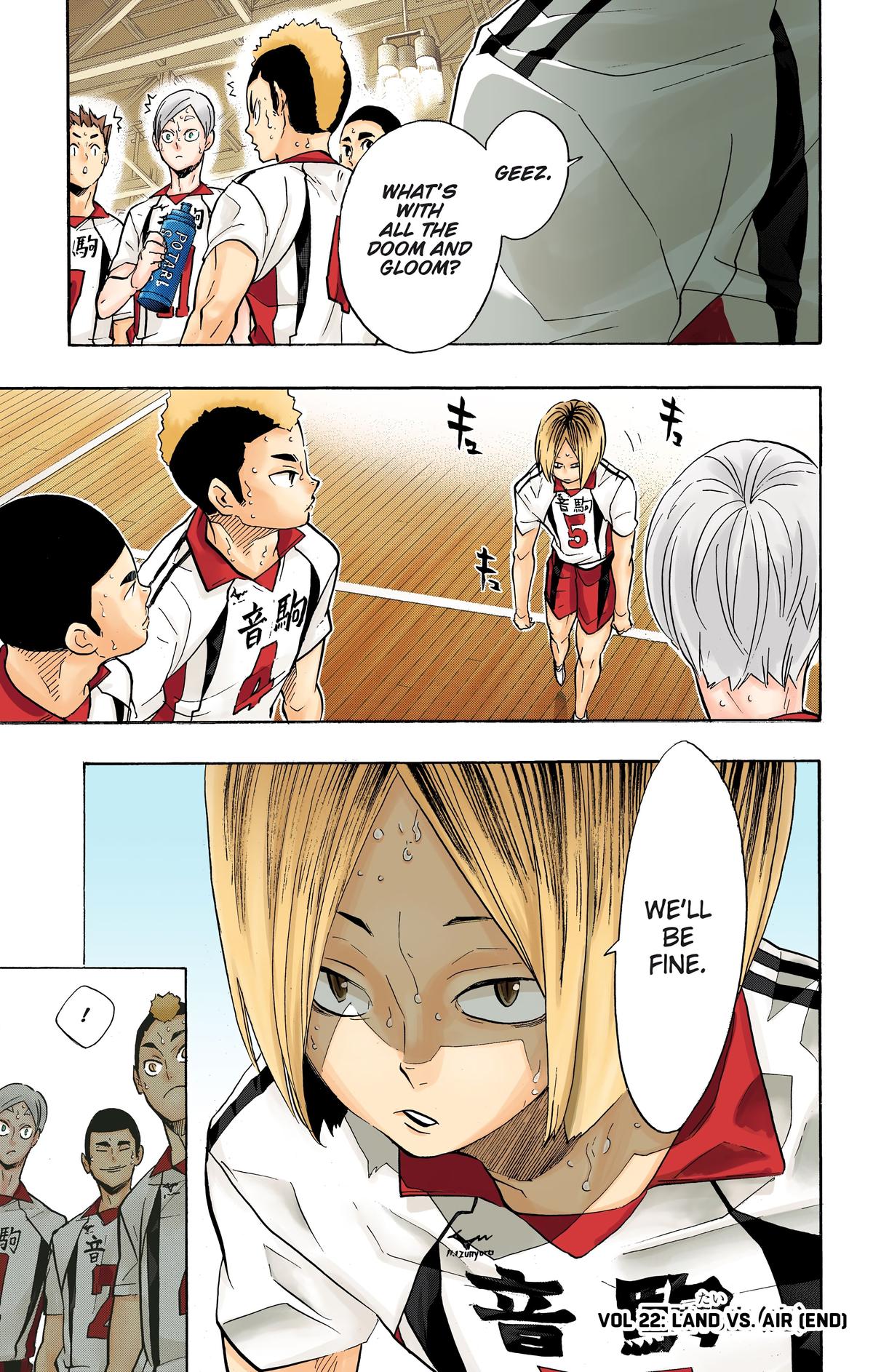Haikyu!! (Color) Chapter 199