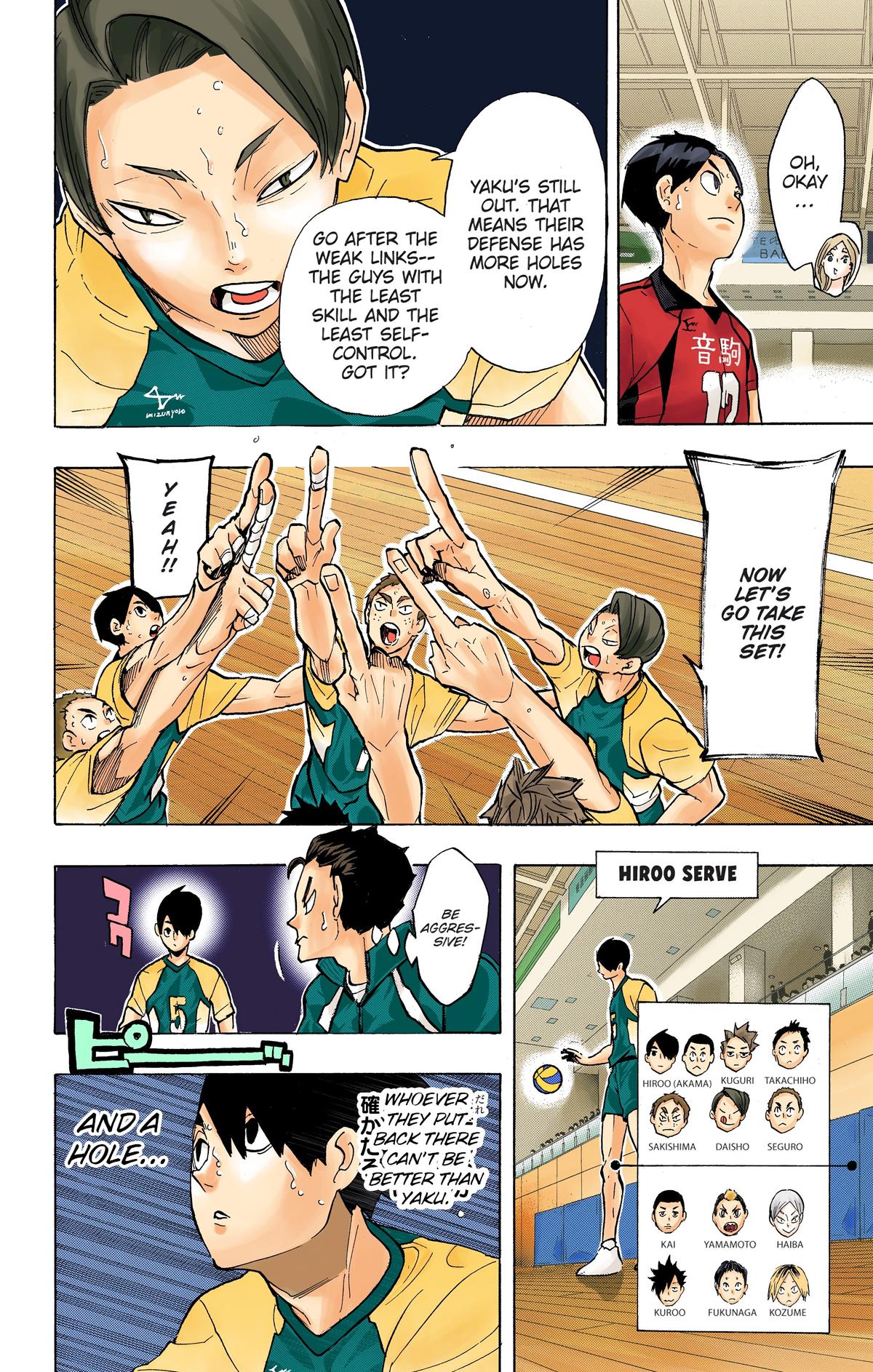 Haikyu!! (Color) Chapter 200