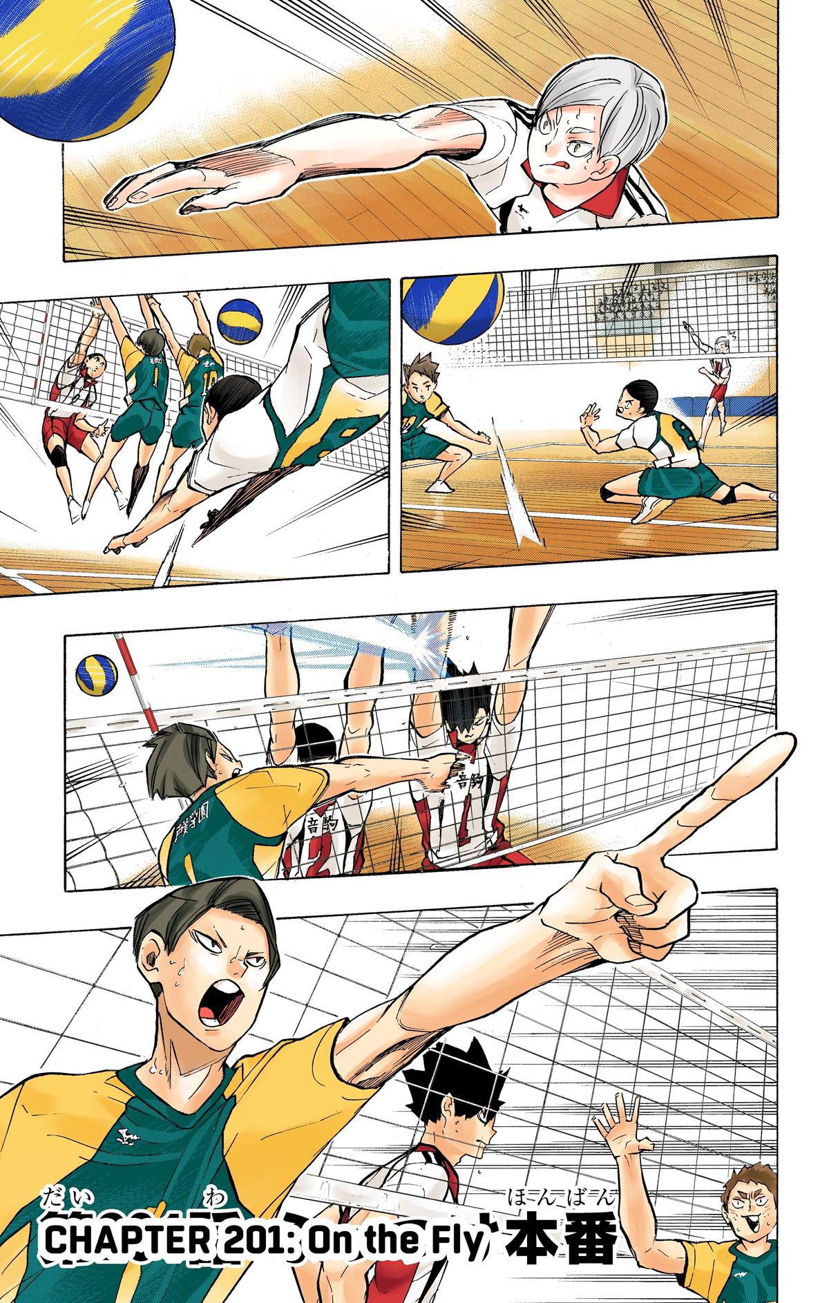 Haikyu!! (Color) Chapter 201