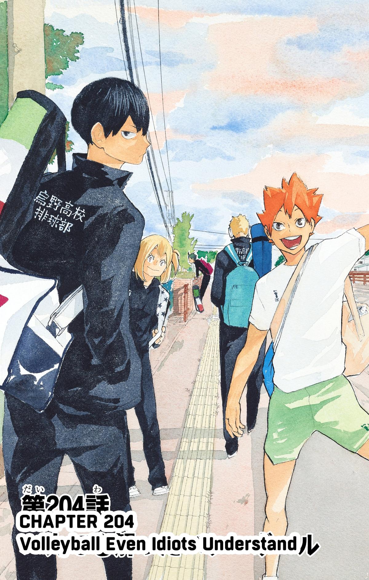 Haikyu!! (Color) Chapter 204