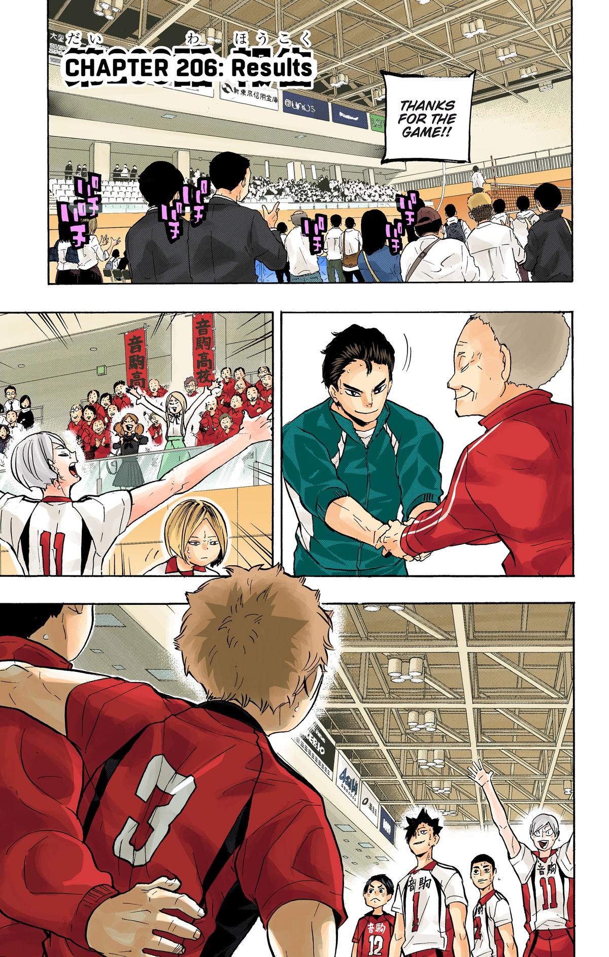 Haikyu!! (Color) Chapter 206