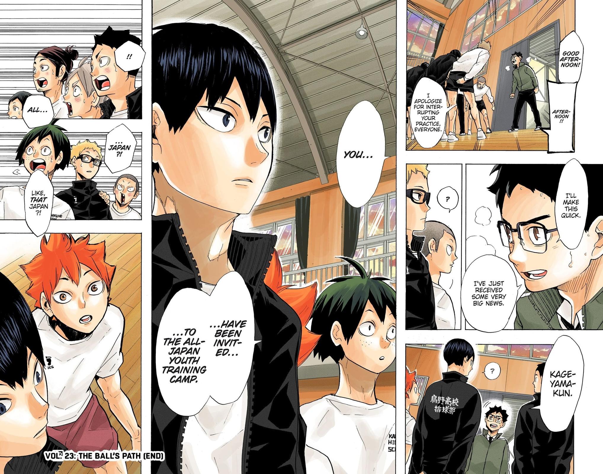 Haikyu!! (Color) Chapter 207