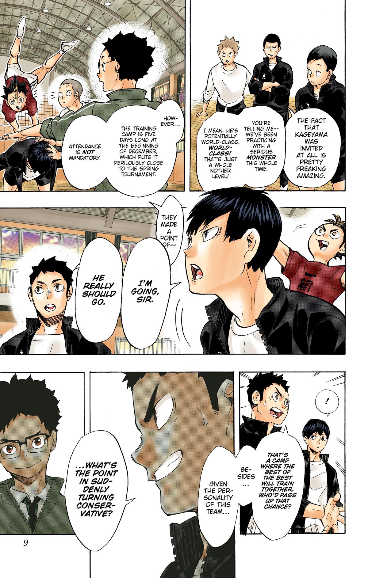 Haikyu!! (Color) Chapter 208