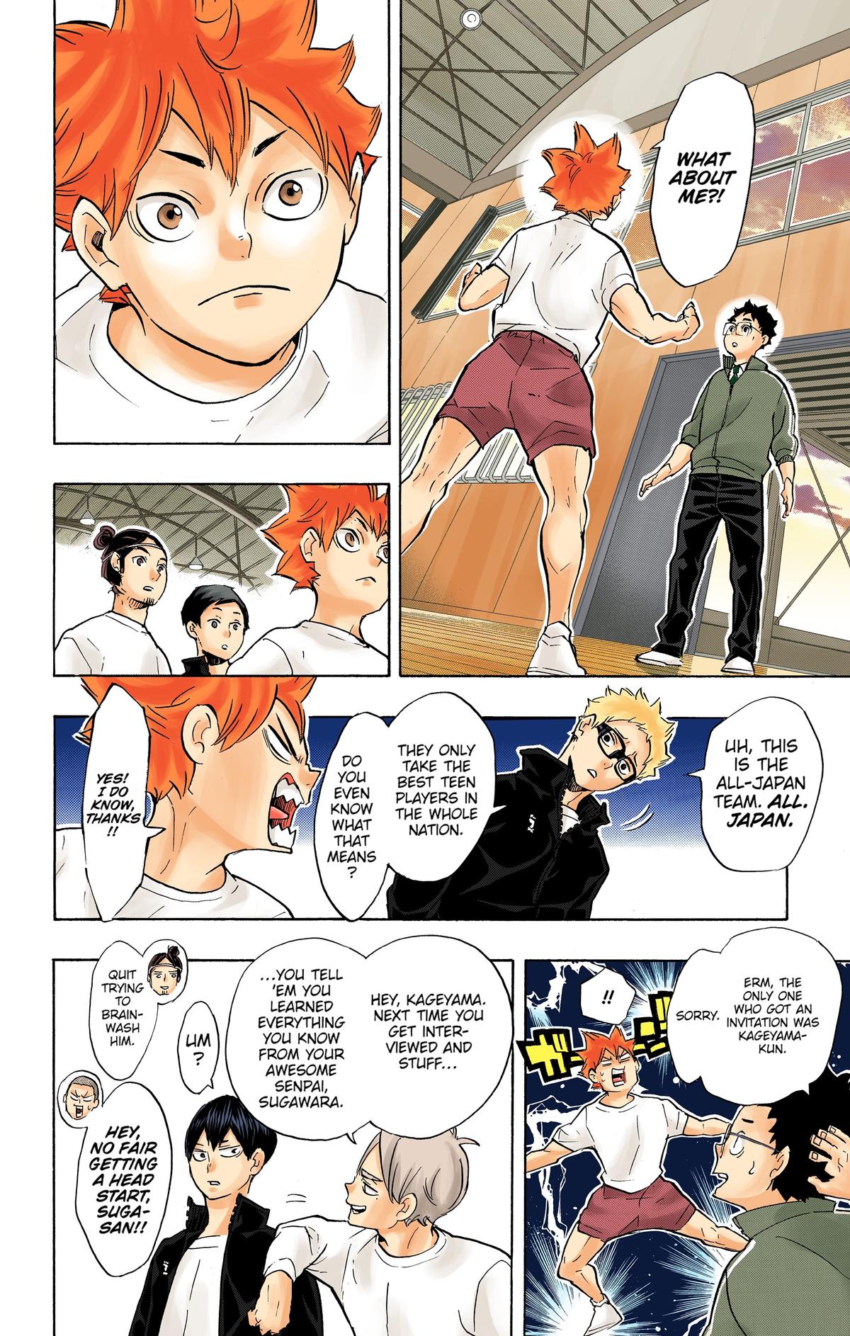 Haikyu!! (Color) Chapter 208