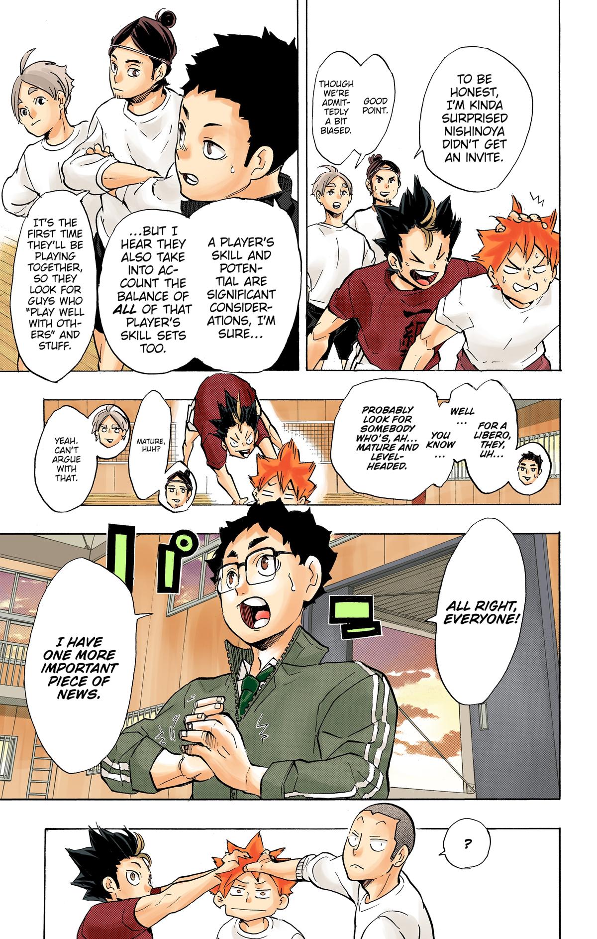 Haikyu!! (Color) Chapter 208