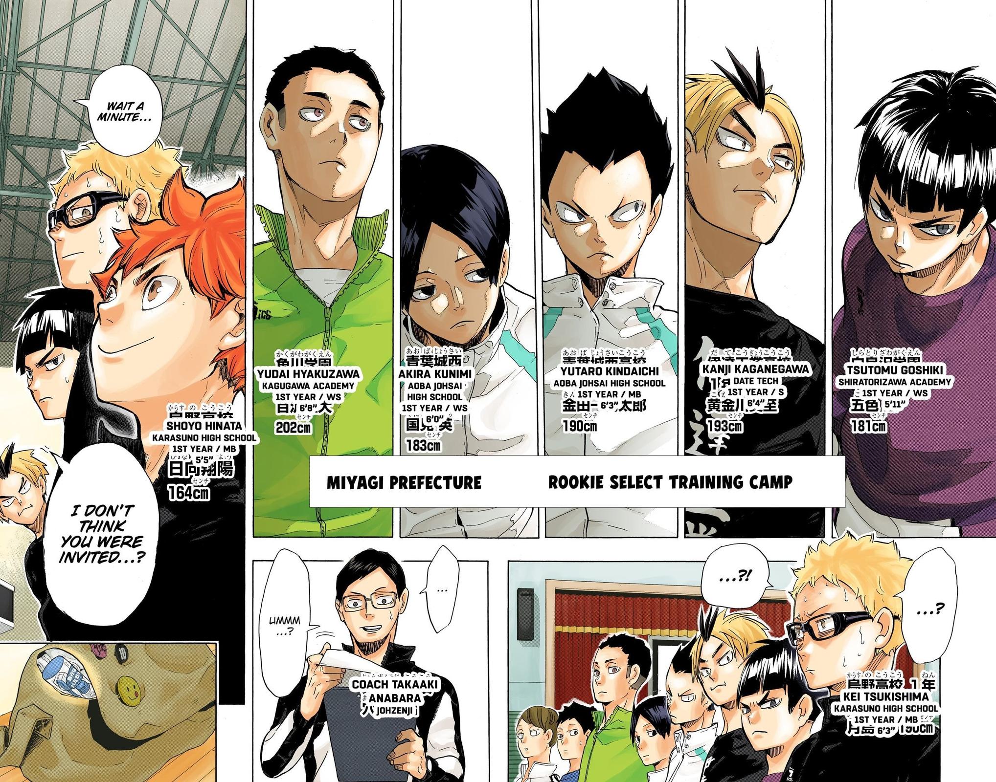 Haikyu!! (Color) Chapter 208
