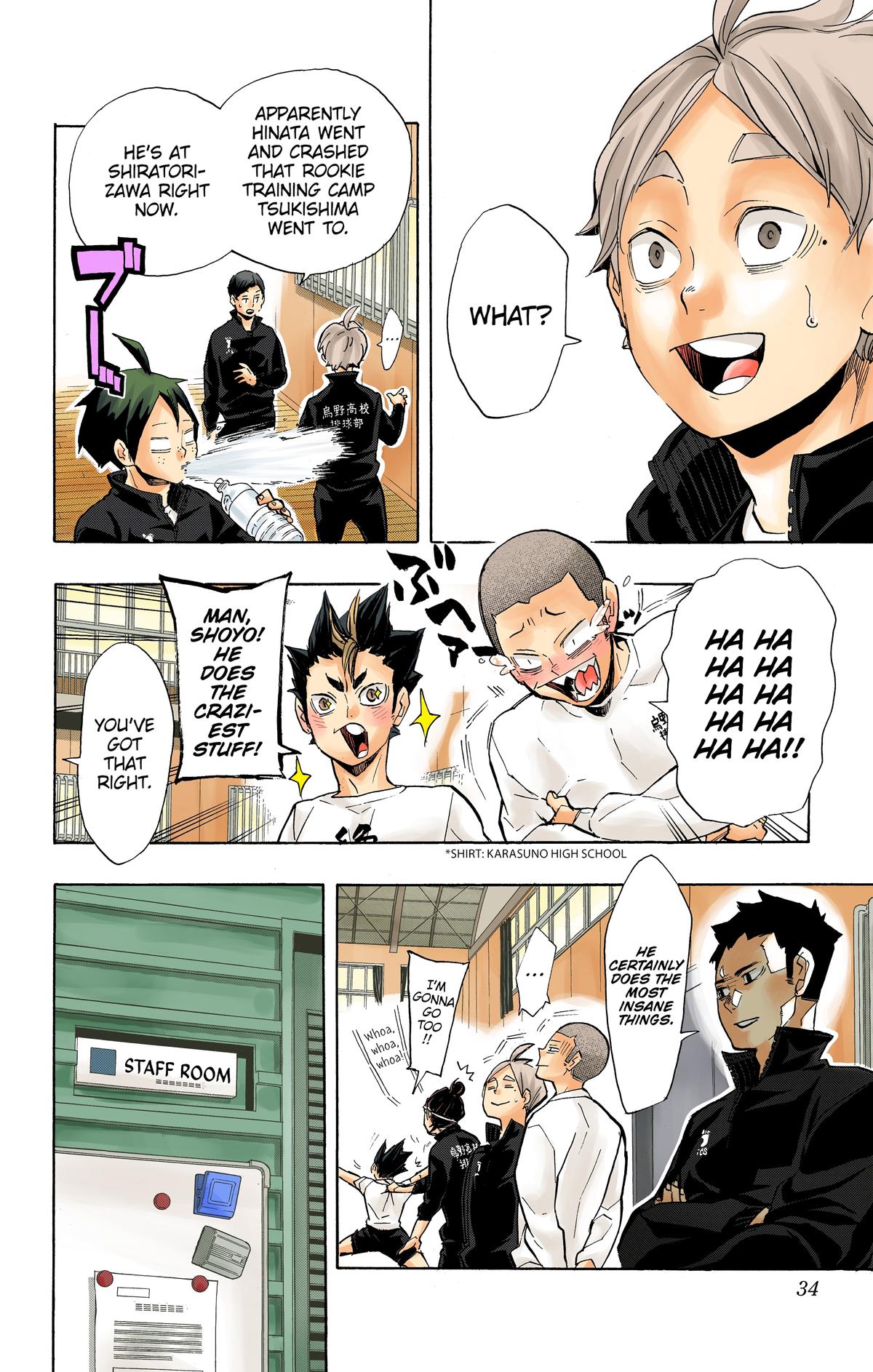 Haikyu!! (Color) Chapter 209
