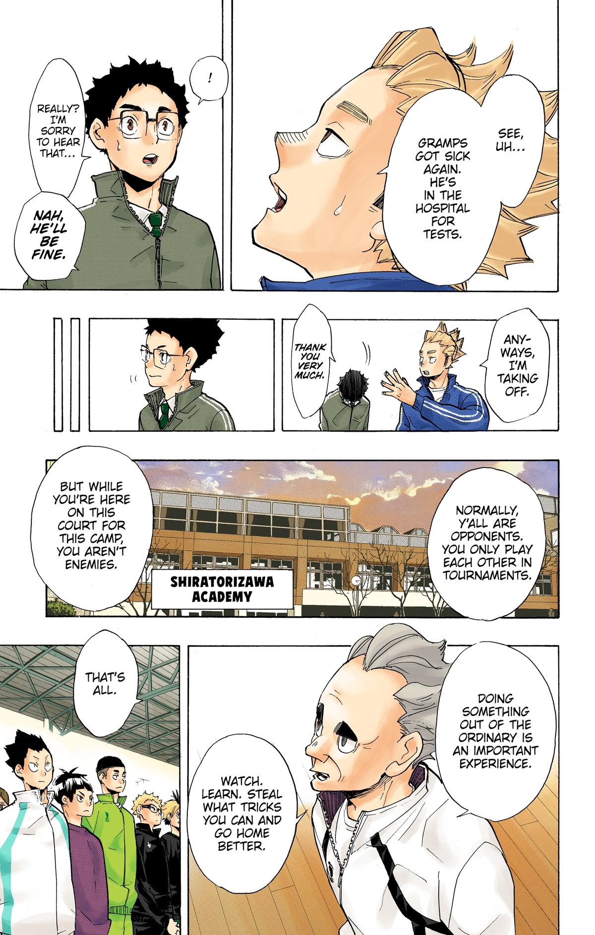 Haikyu!! (Color) Chapter 210