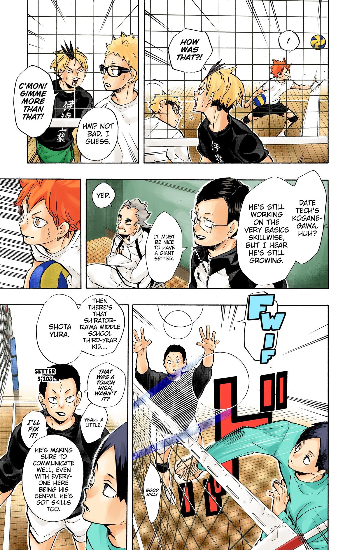 Haikyu!! (Color) Chapter 210
