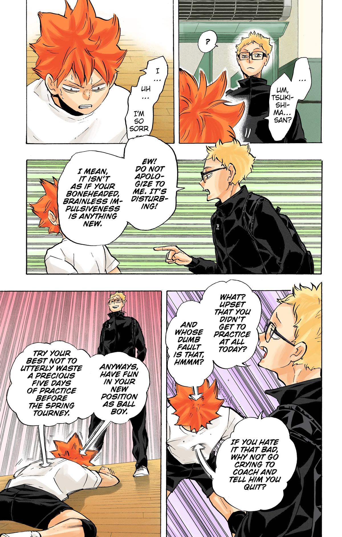 Haikyu!! (Color) Chapter 210