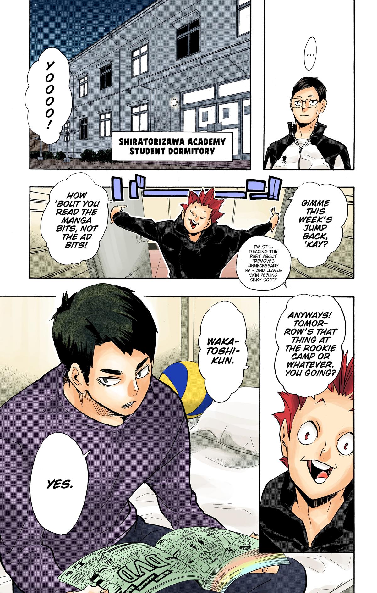 Haikyu!! (Color) Chapter 210